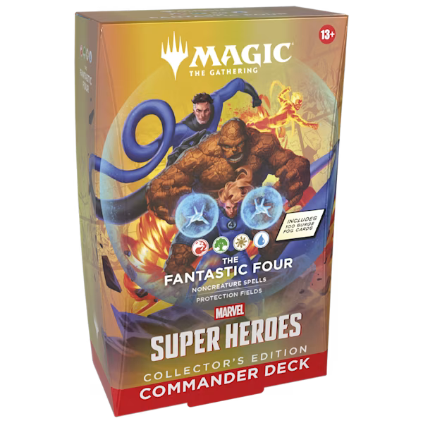 Marvel Super Heroes Commander Deck Collector's Edition The Fantastic Four