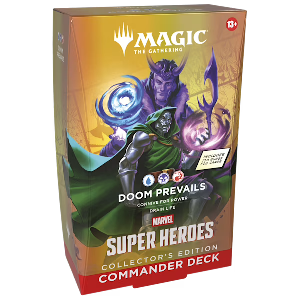 Marvel Super Heroes Commander Deck Collector's Edition Doom Prevails