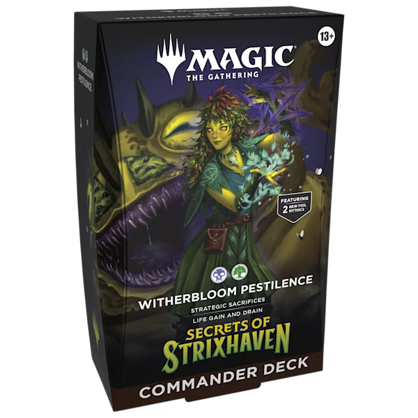MTG Sealed Product - Secrets of Strixhaven Commander Deck Witherbloom Pestilence - English