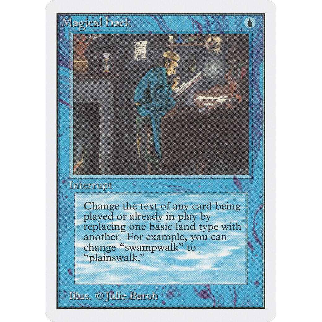 Magic the Gathering Magical Hack - Unlimited NM