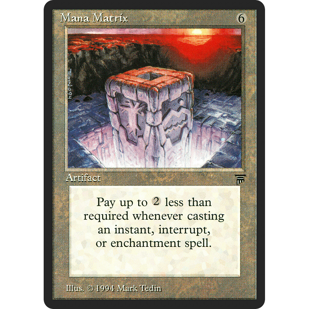 MTG Singles - Mana Matrix - Legends - NM