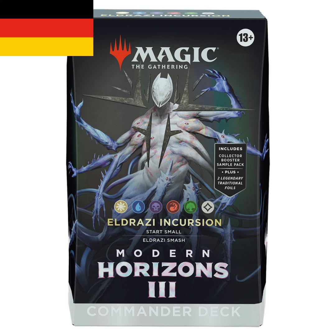 MTG Sealed Product - Modern Horizons 3 Commander Deck Eldrazi Incursion - German