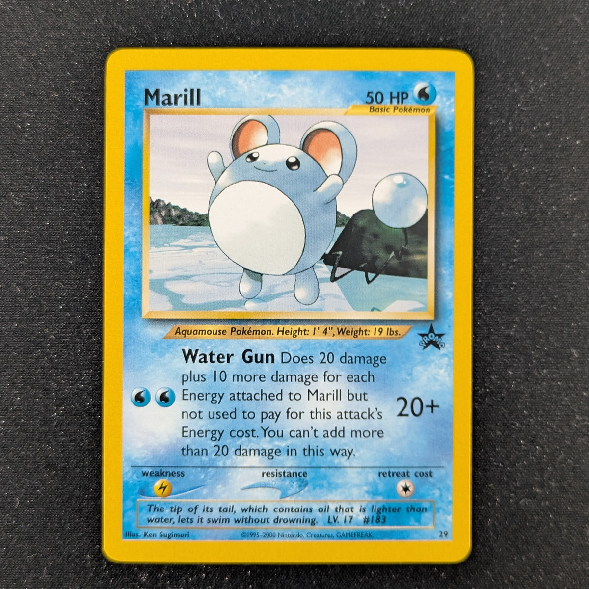 Pokémon Neo Genesis Sealed Marill WP 29 Promo