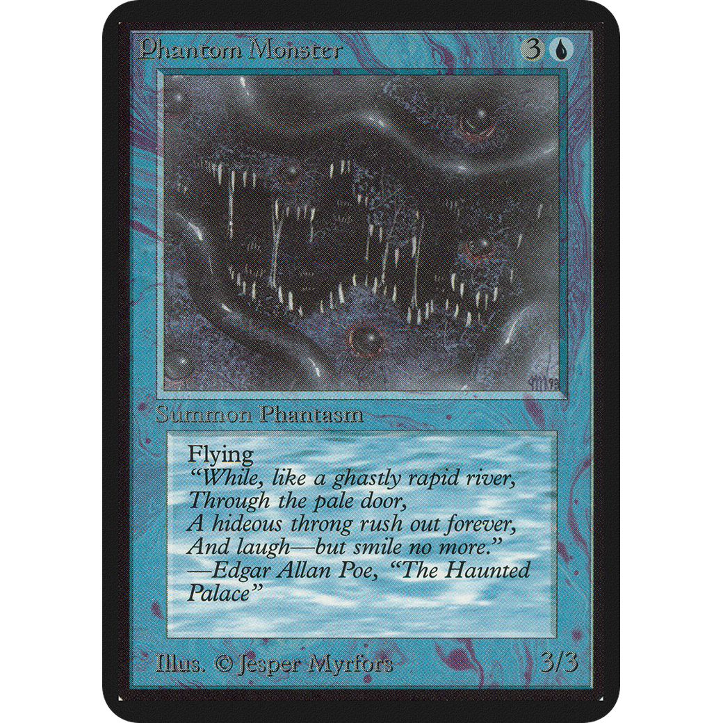Magic the Gathering Phantom Monster - Alpha NM