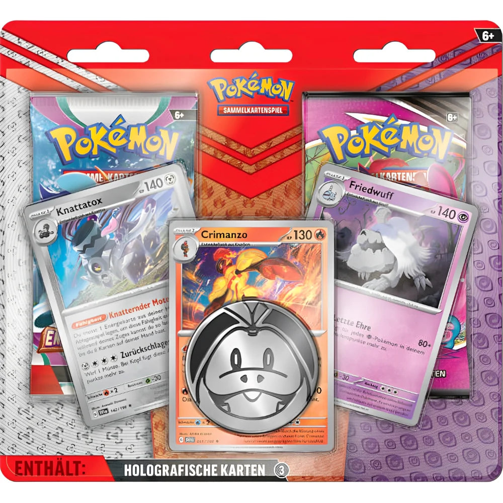 PTCG Sealed Product - Pokémon Enhanced 2-Pack-Blister August 2023 -