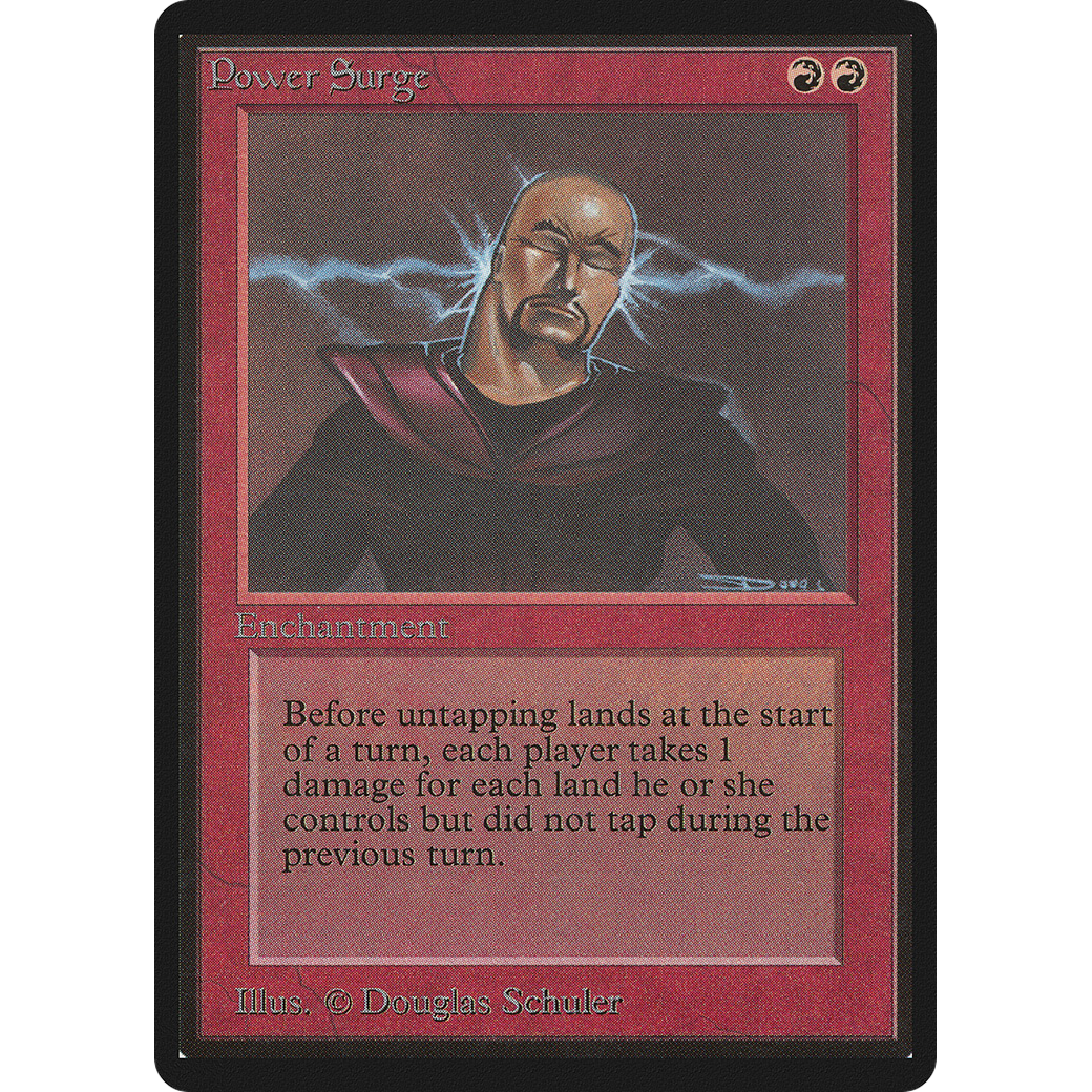 MTG Singles - Power Surge - Beta - NM
