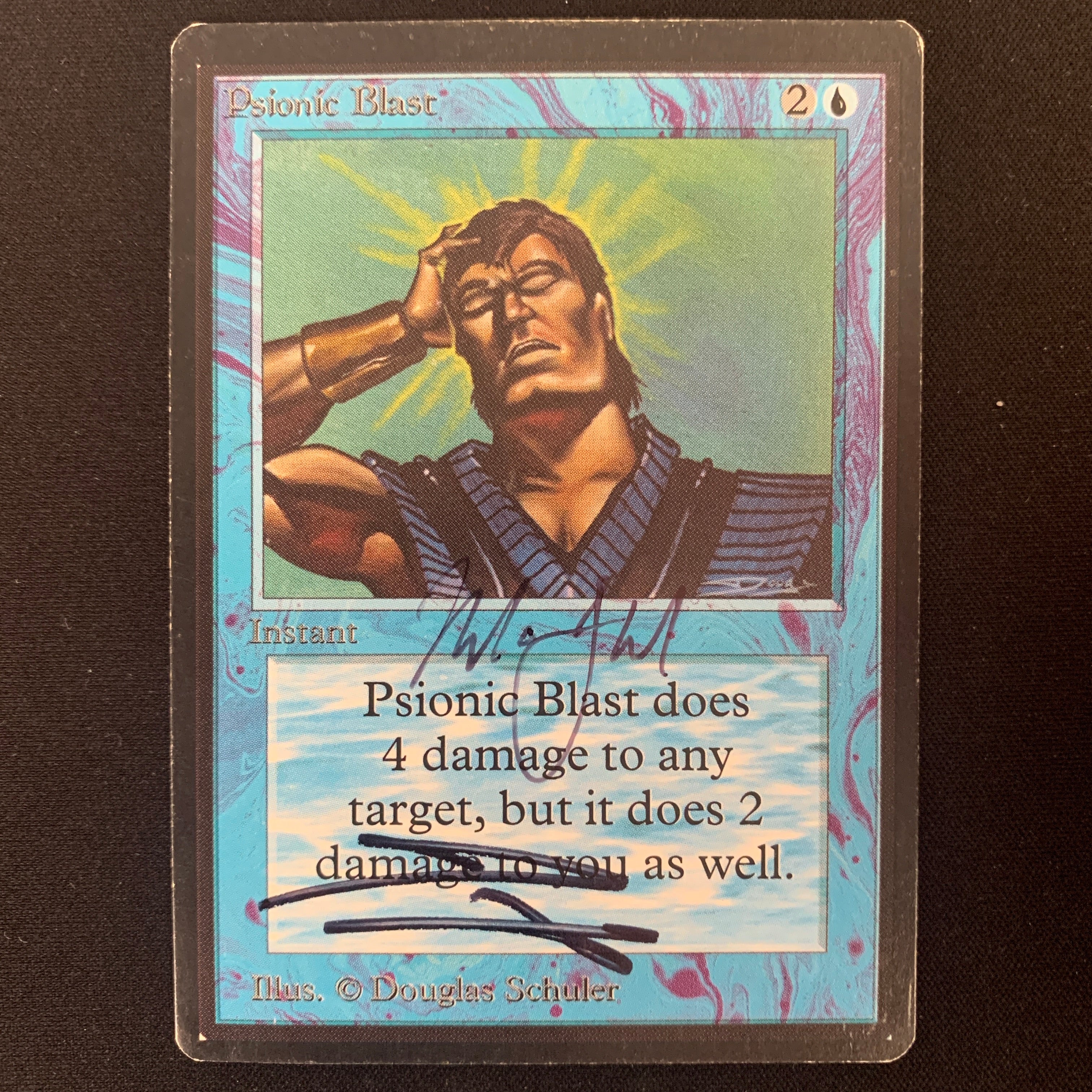 MTG Singles - Psionic Blast - Beta -
