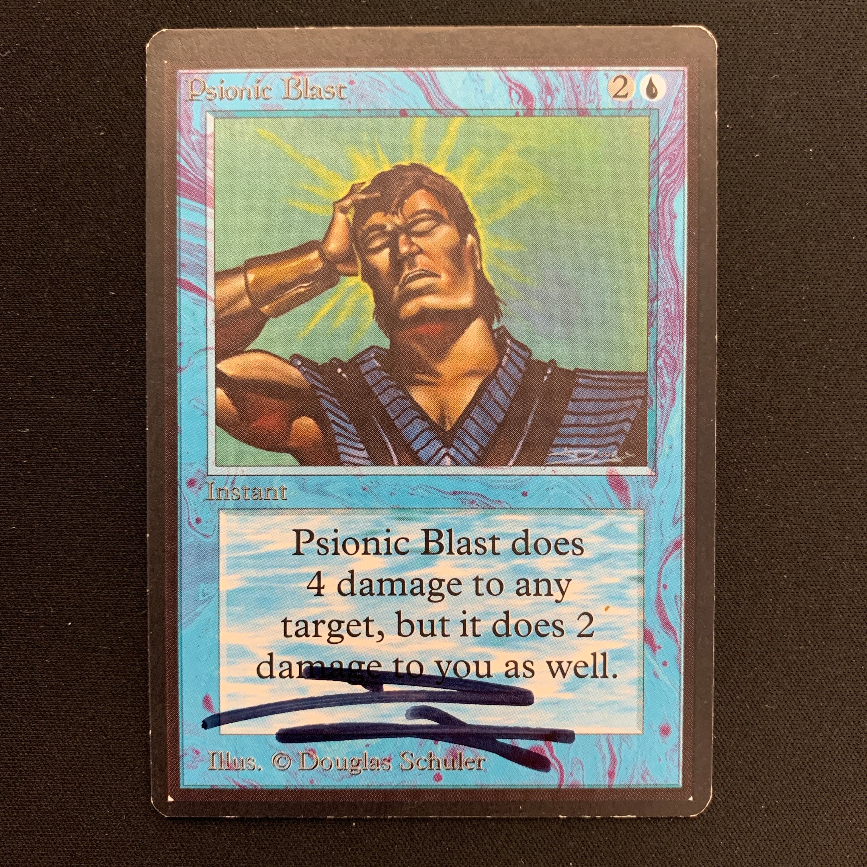 MTG Singles - Psionic Blast - Beta -