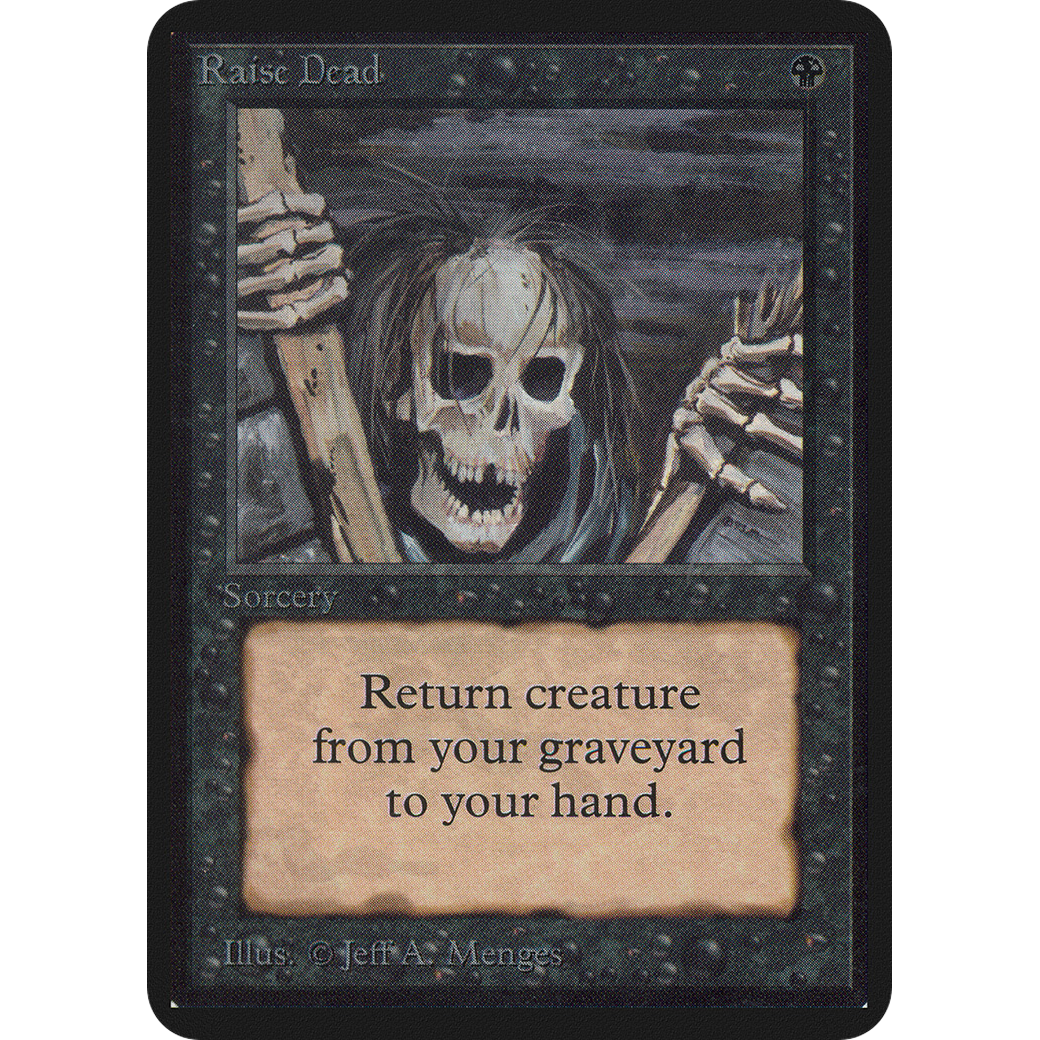MTG Singles - Raise Dead - Alpha - NM
