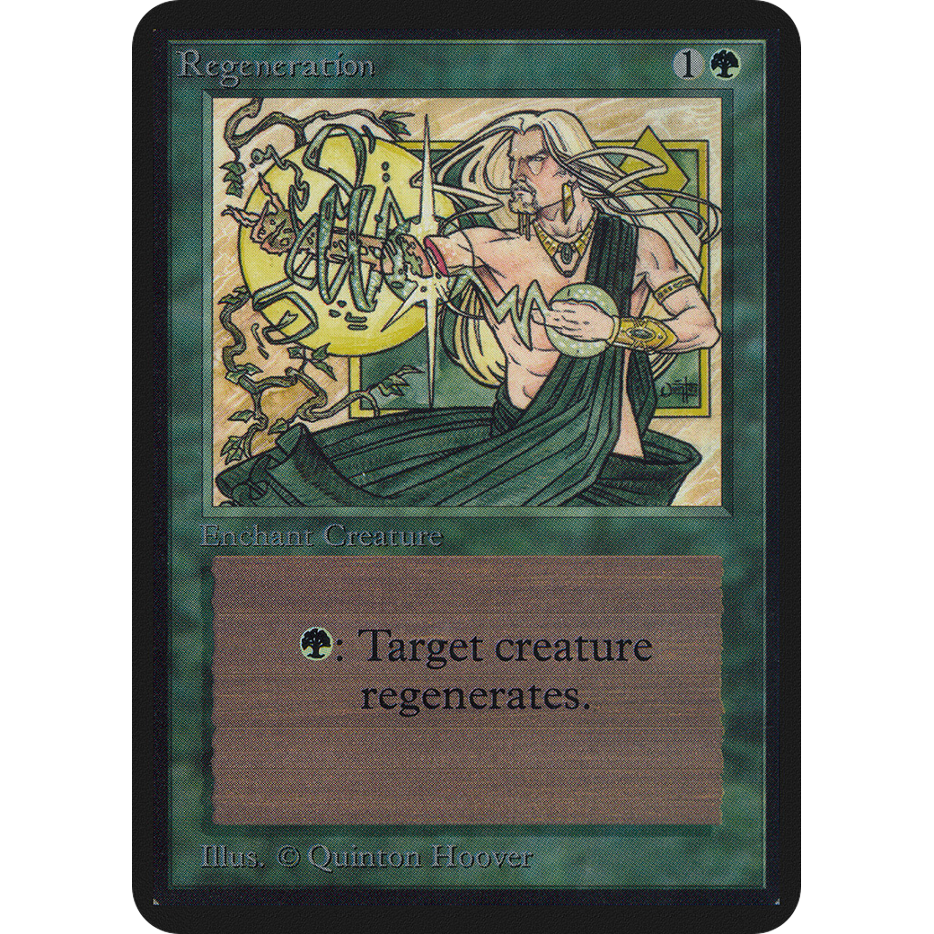 MTG Singles - Regeneration - Alpha - NM