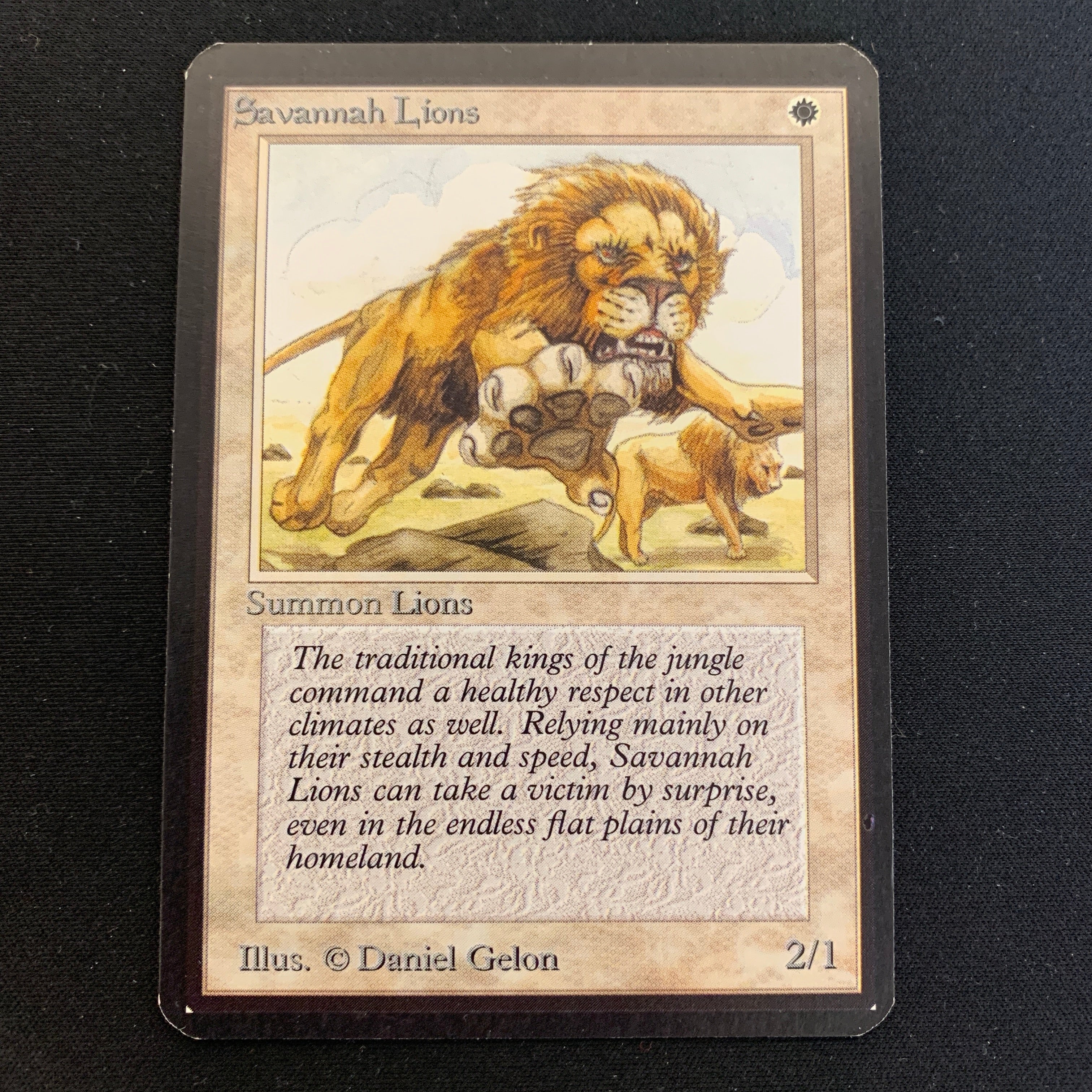MTG Singles - Savannah Lions - Alpha -
