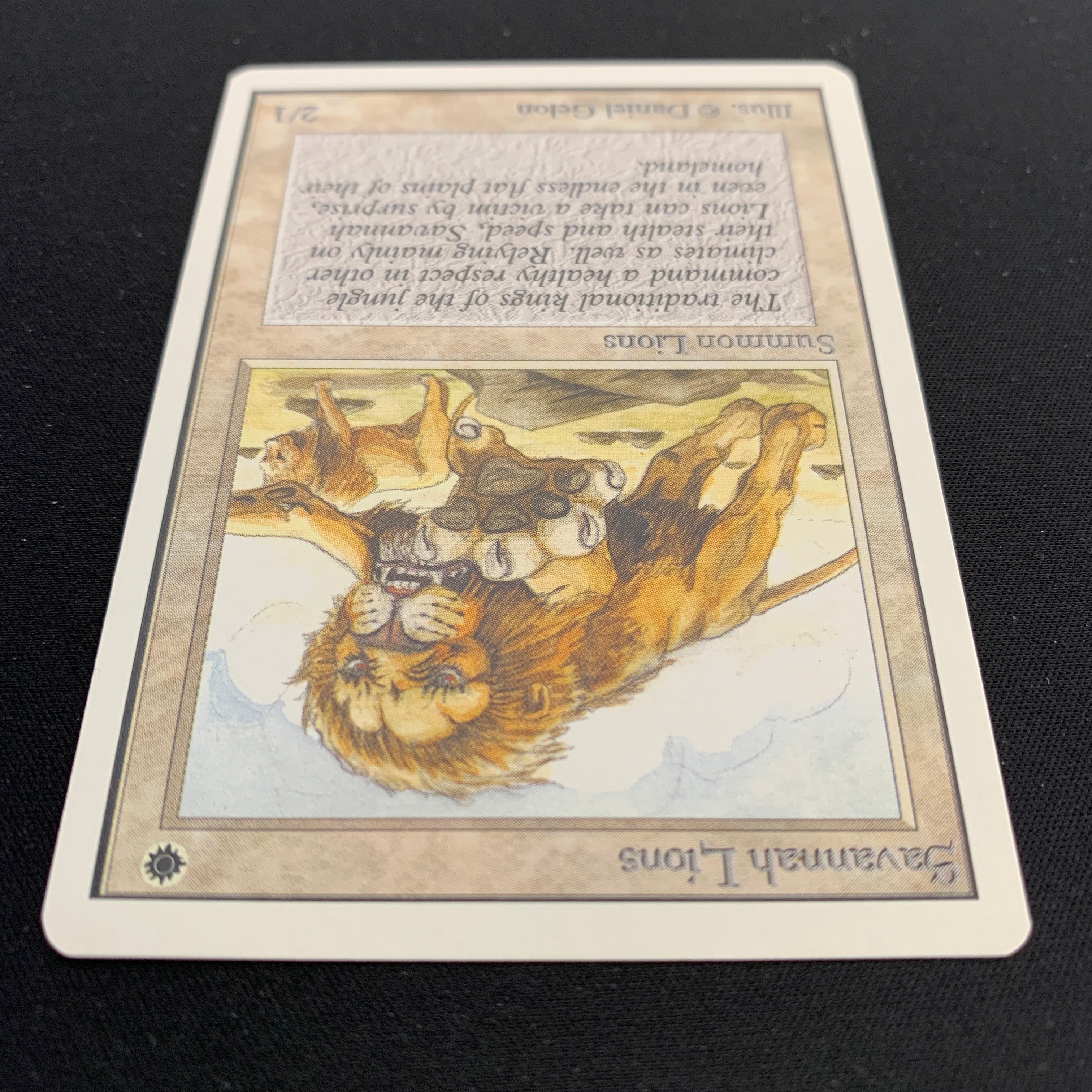 MTG Singles - Savannah Lions - Unlimited -