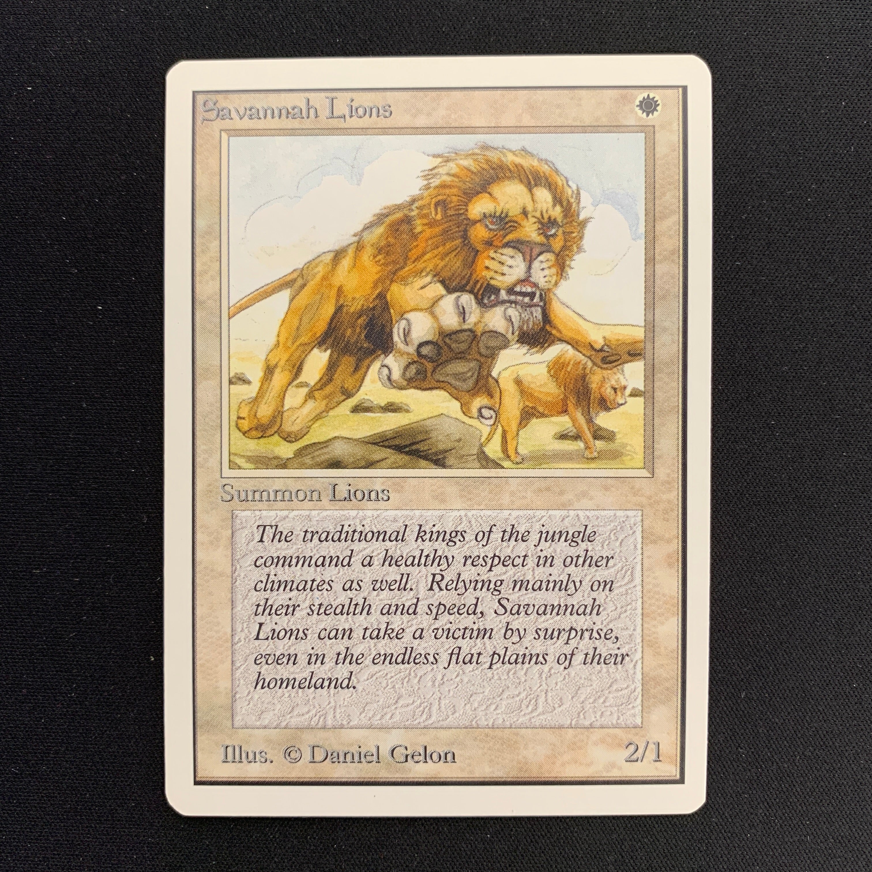 MTG Singles - Savannah Lions - Unlimited -
