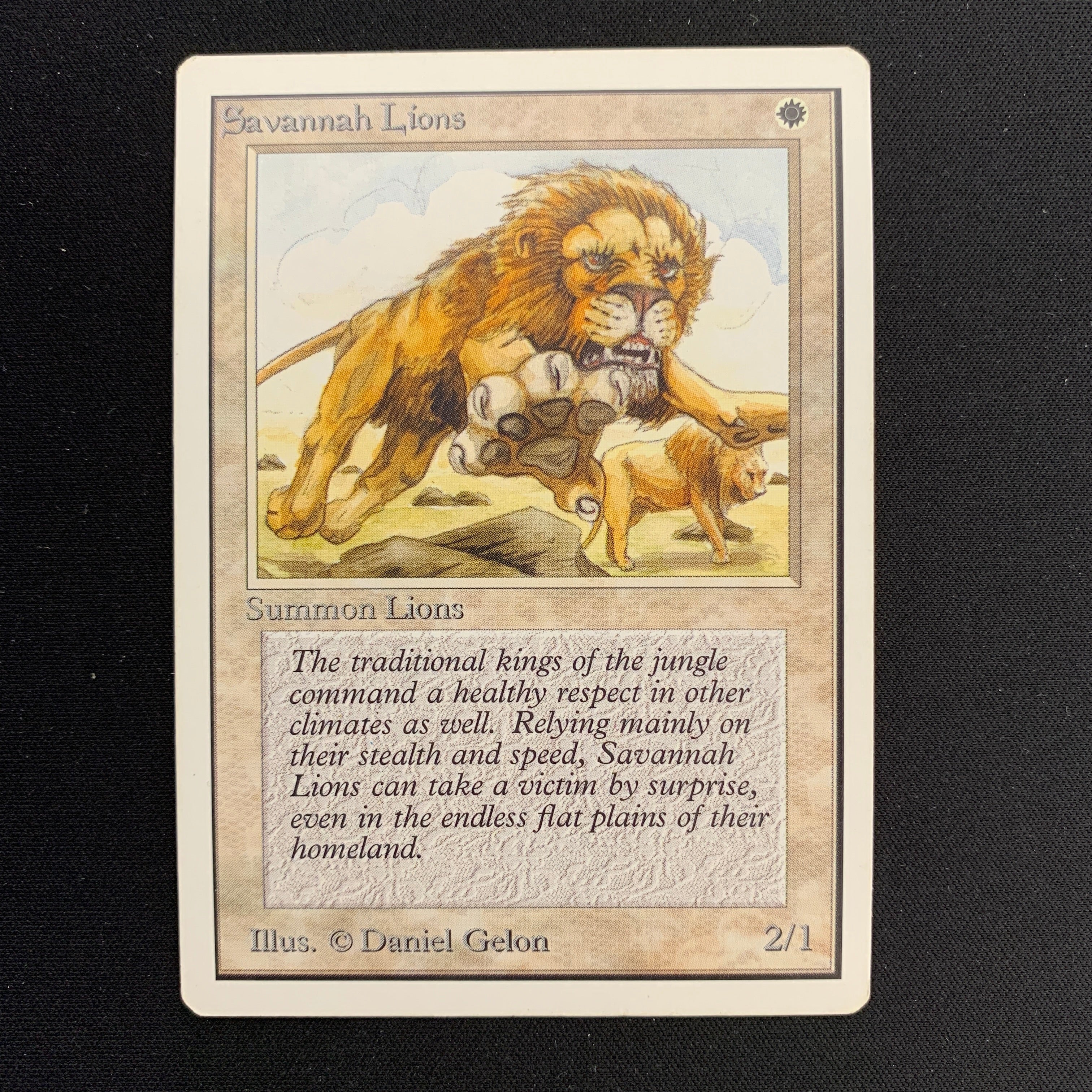 MTG Singles - Savannah Lions - Unlimited -