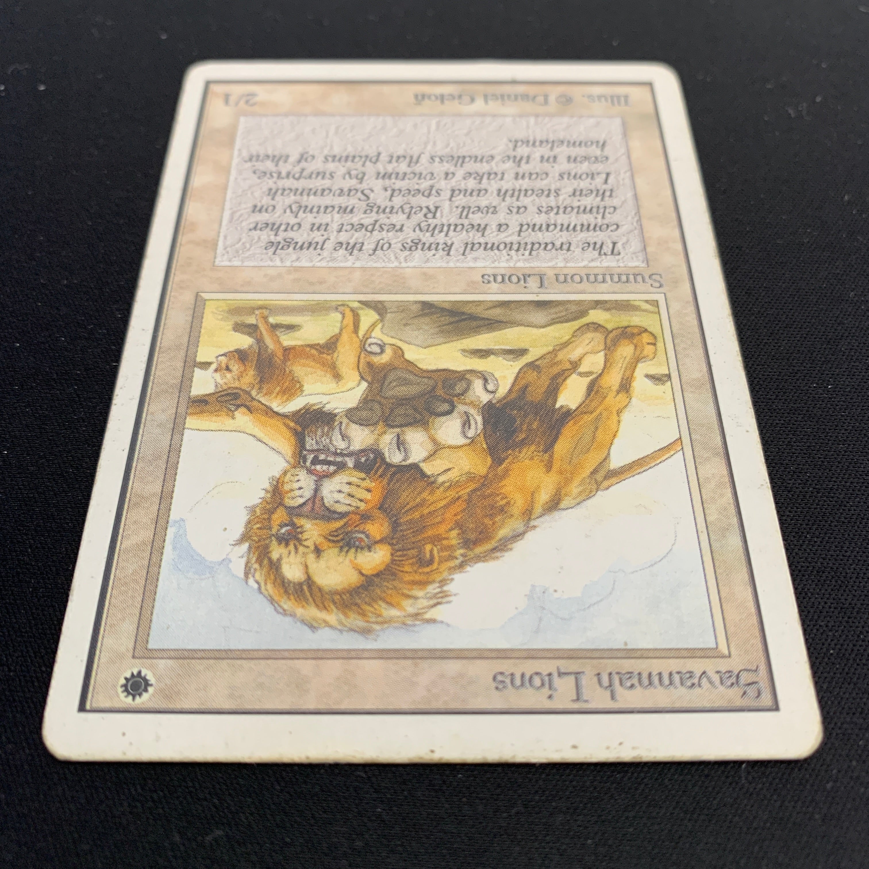 MTG Singles - Savannah Lions - Unlimited -