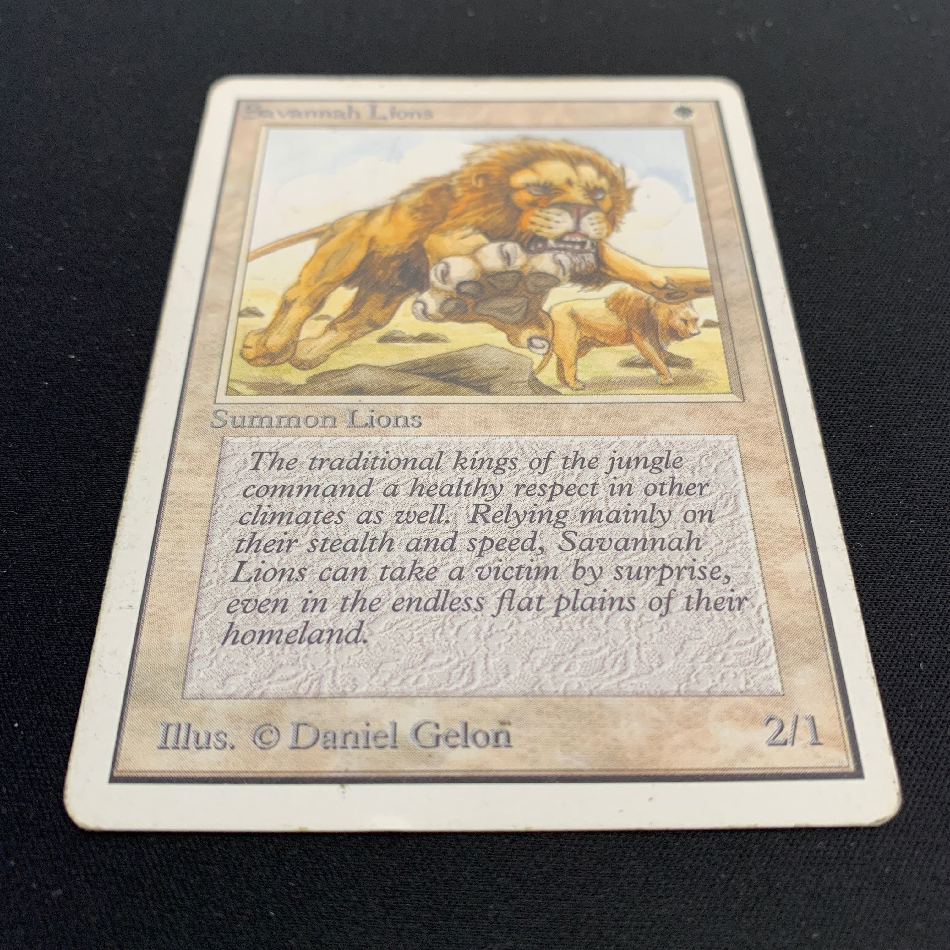 MTG Singles - Savannah Lions - Unlimited -