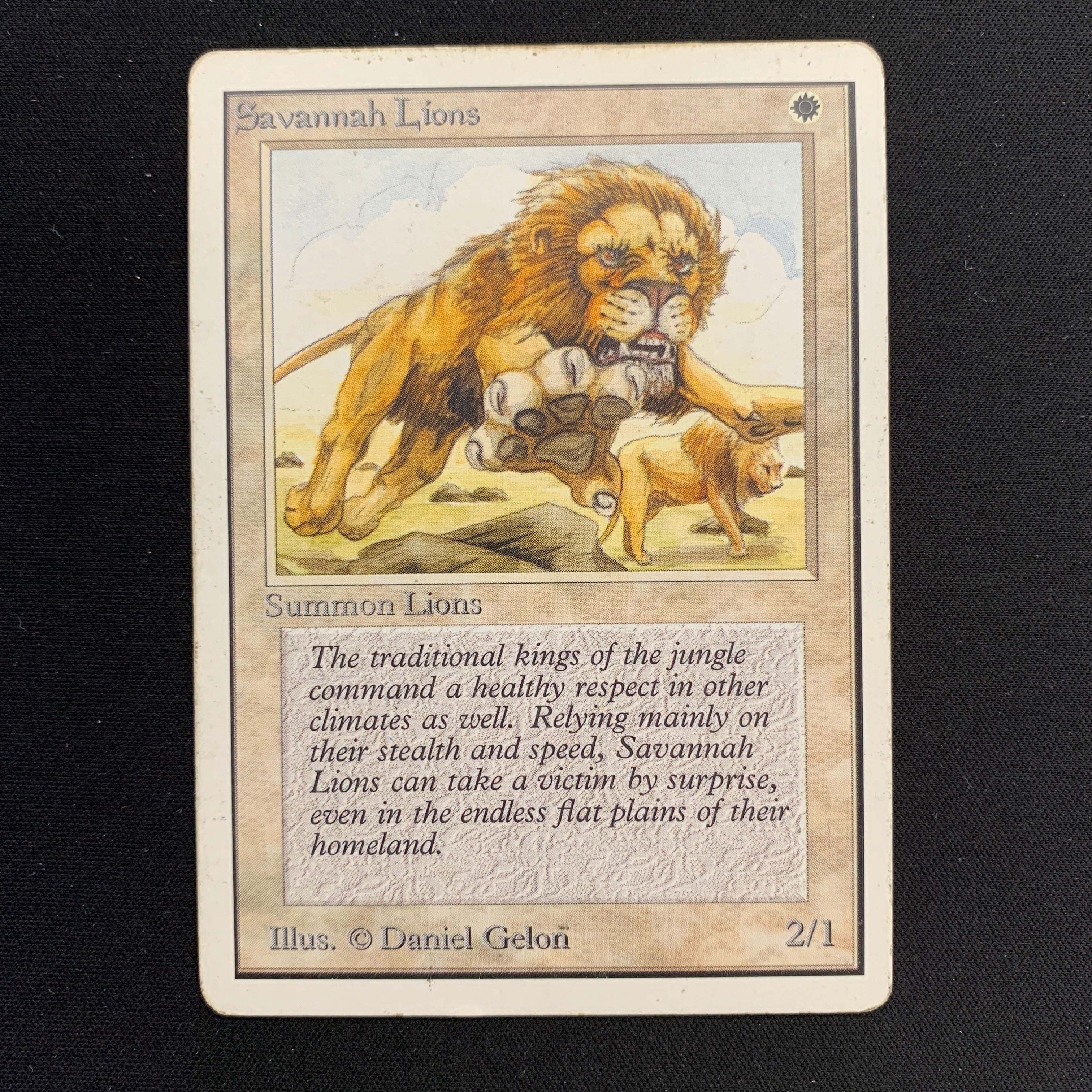 MTG Singles - Savannah Lions - Unlimited -