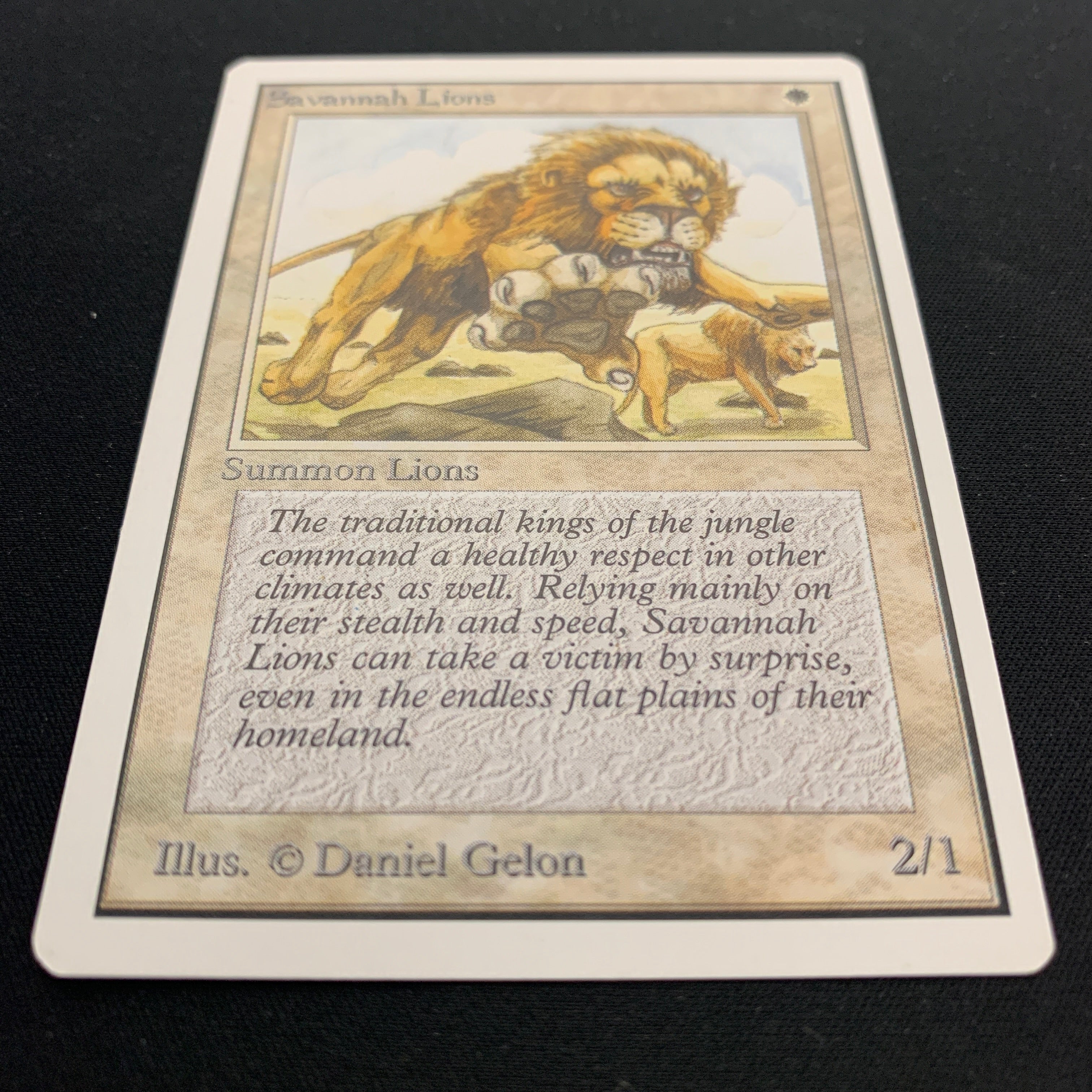 MTG Singles - Savannah Lions - Unlimited -
