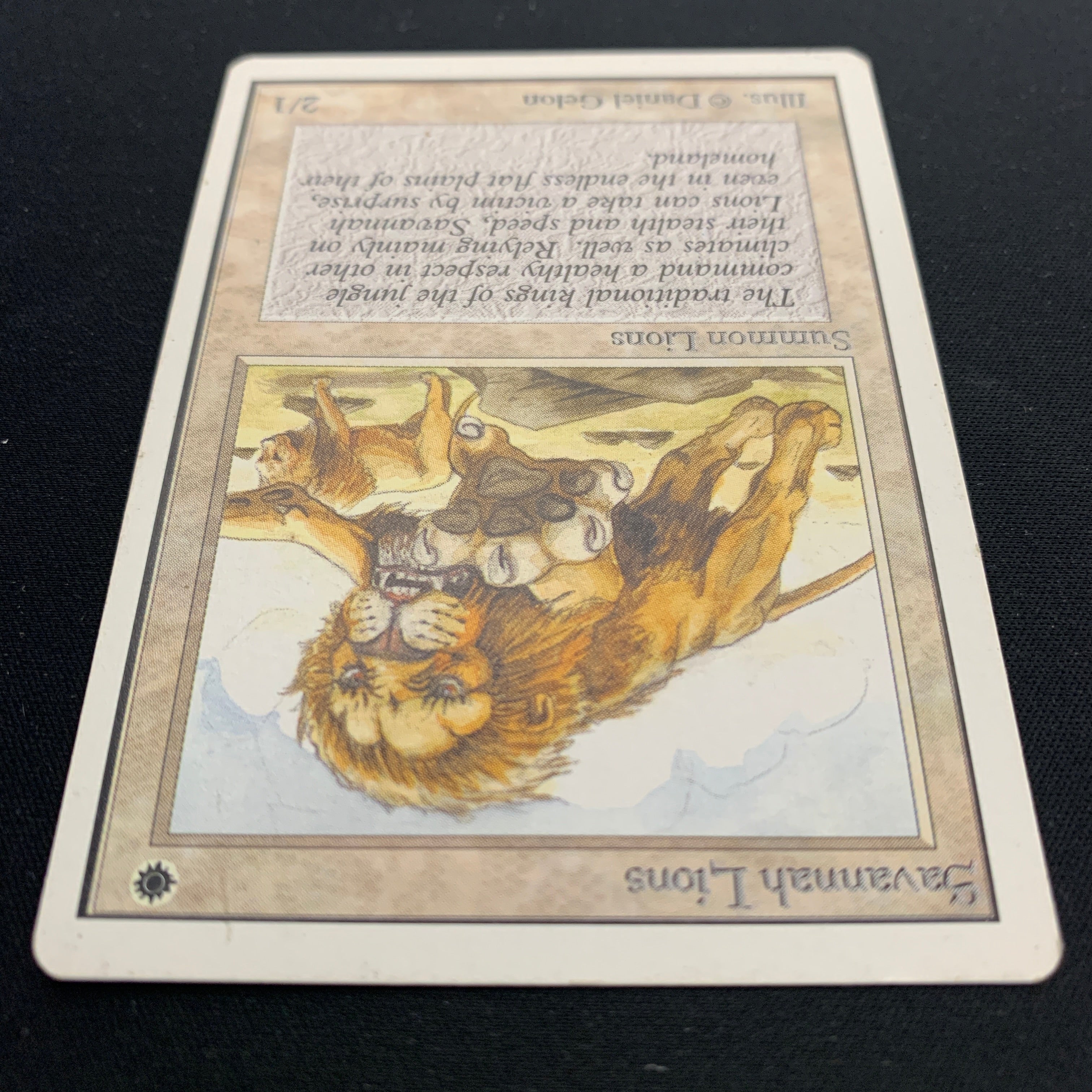 MTG Singles - Savannah Lions - Unlimited -
