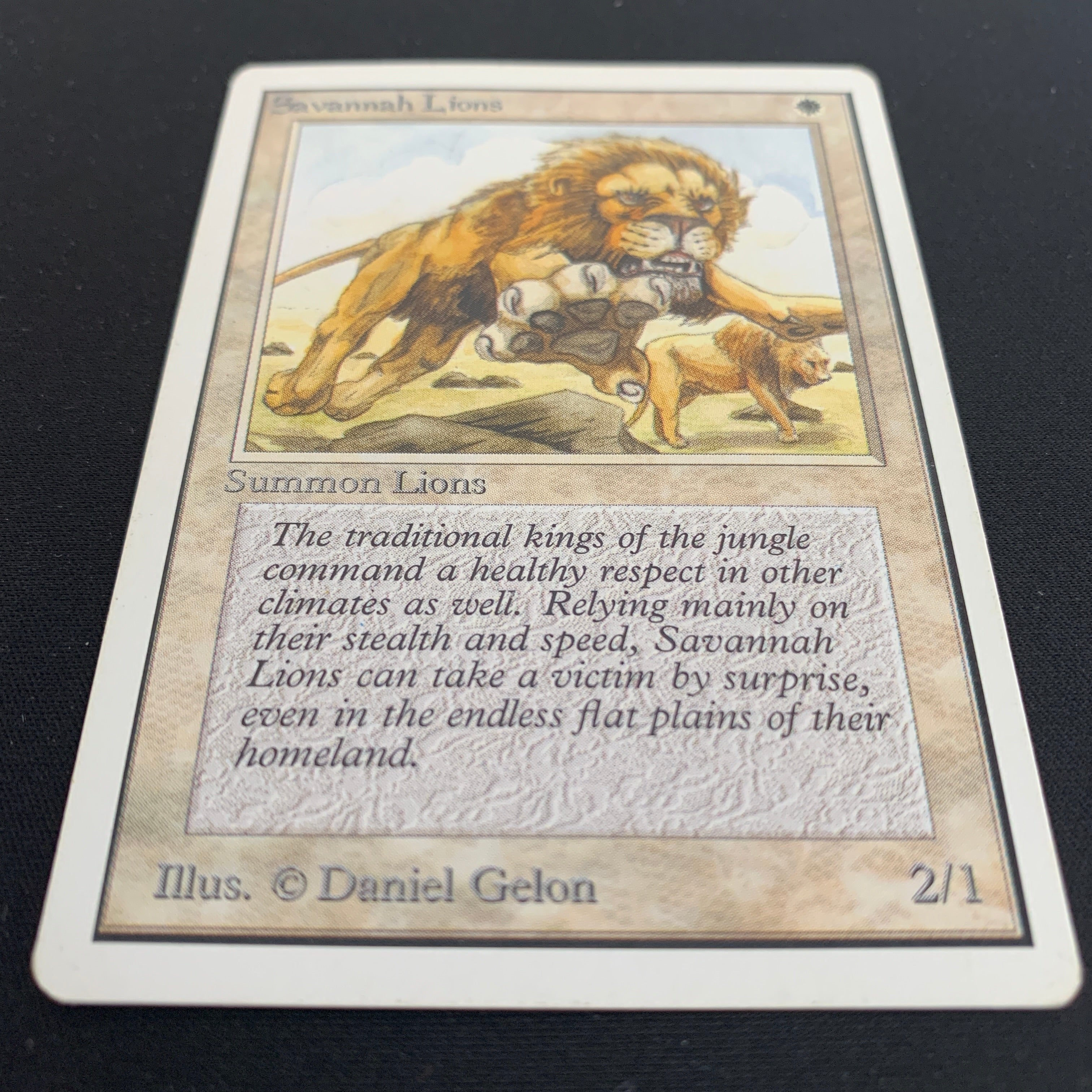 MTG Singles - Savannah Lions - Unlimited -