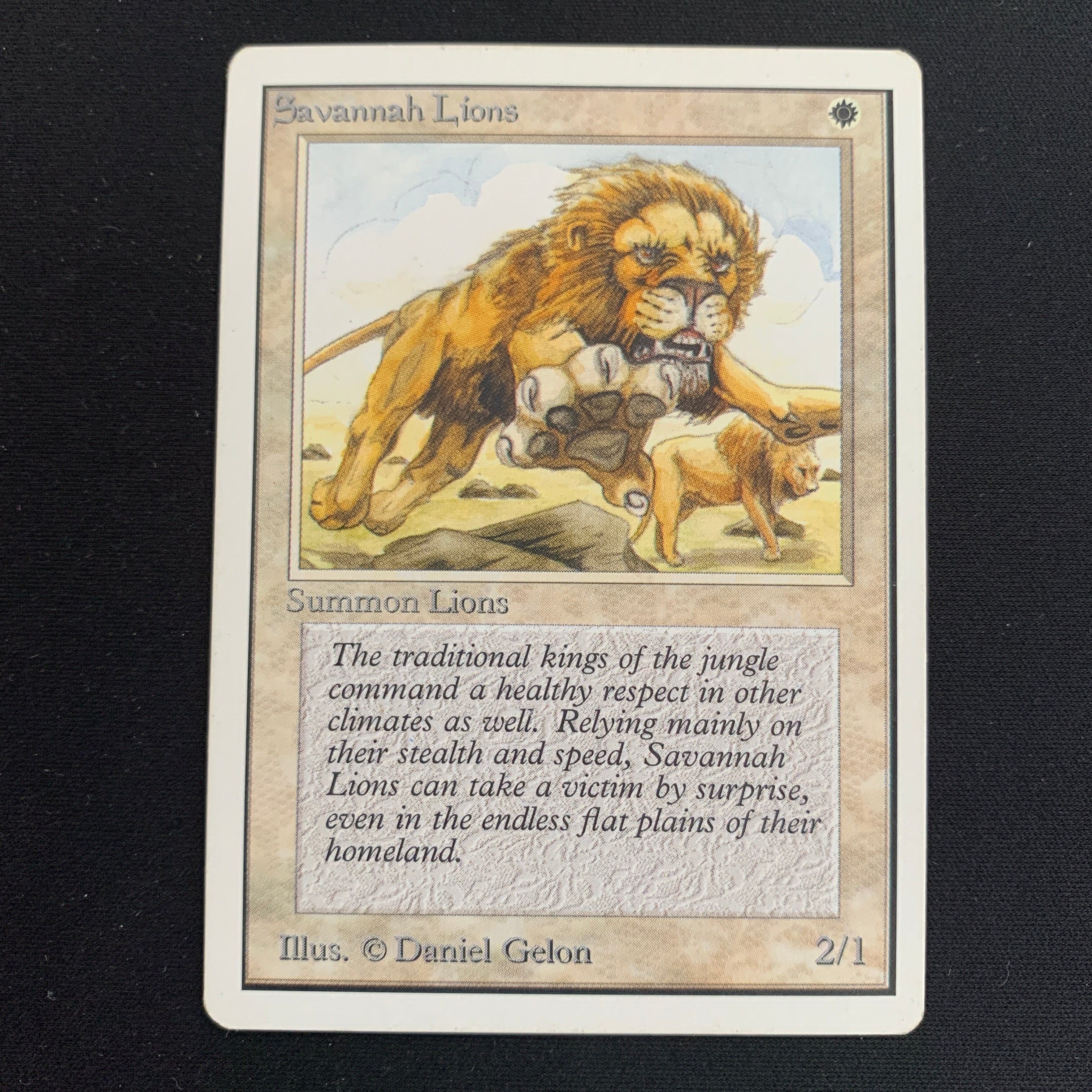 MTG Singles - Savannah Lions - Unlimited -