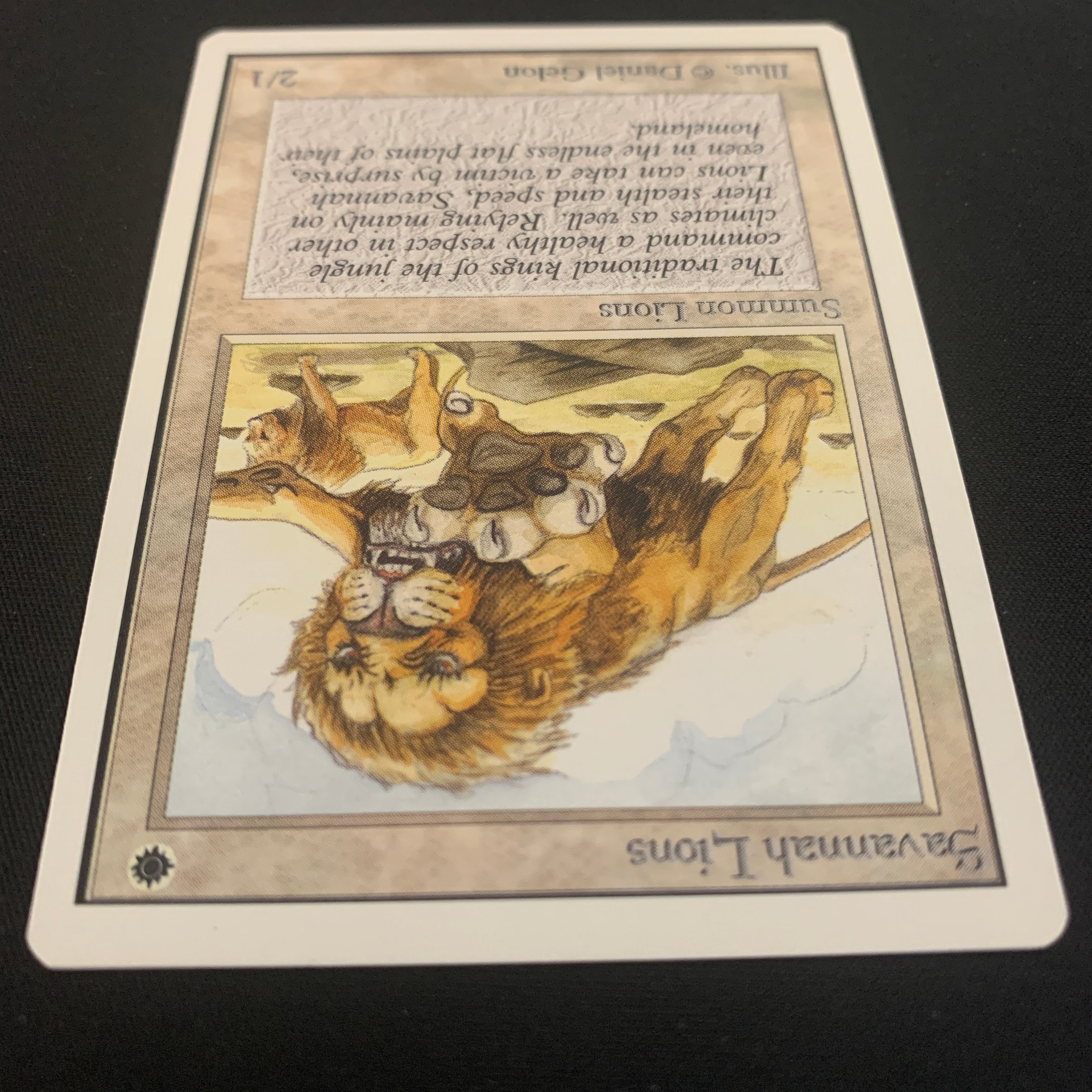 MTG Singles - Savannah Lions - Unlimited -