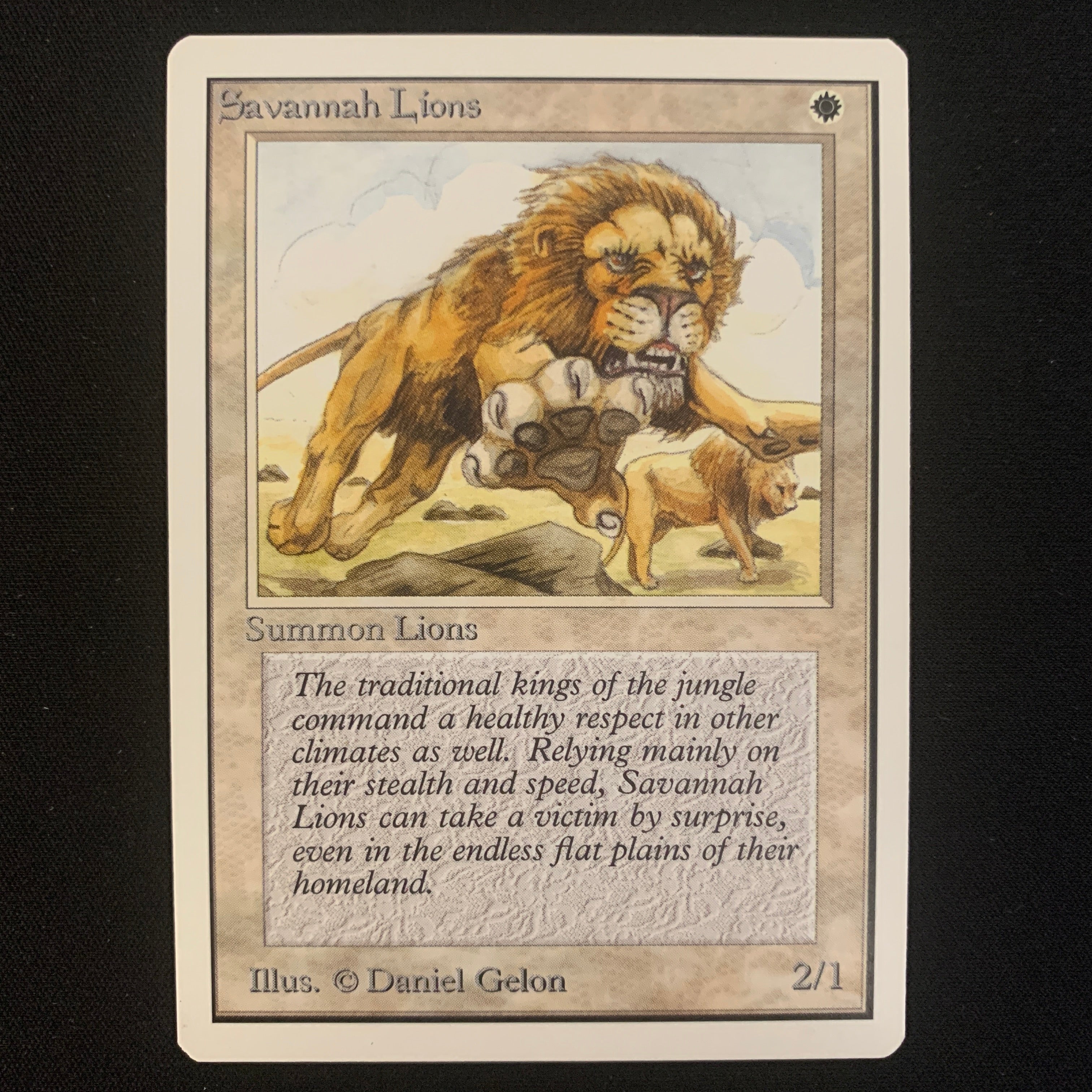 MTG Singles - Savannah Lions - Unlimited -
