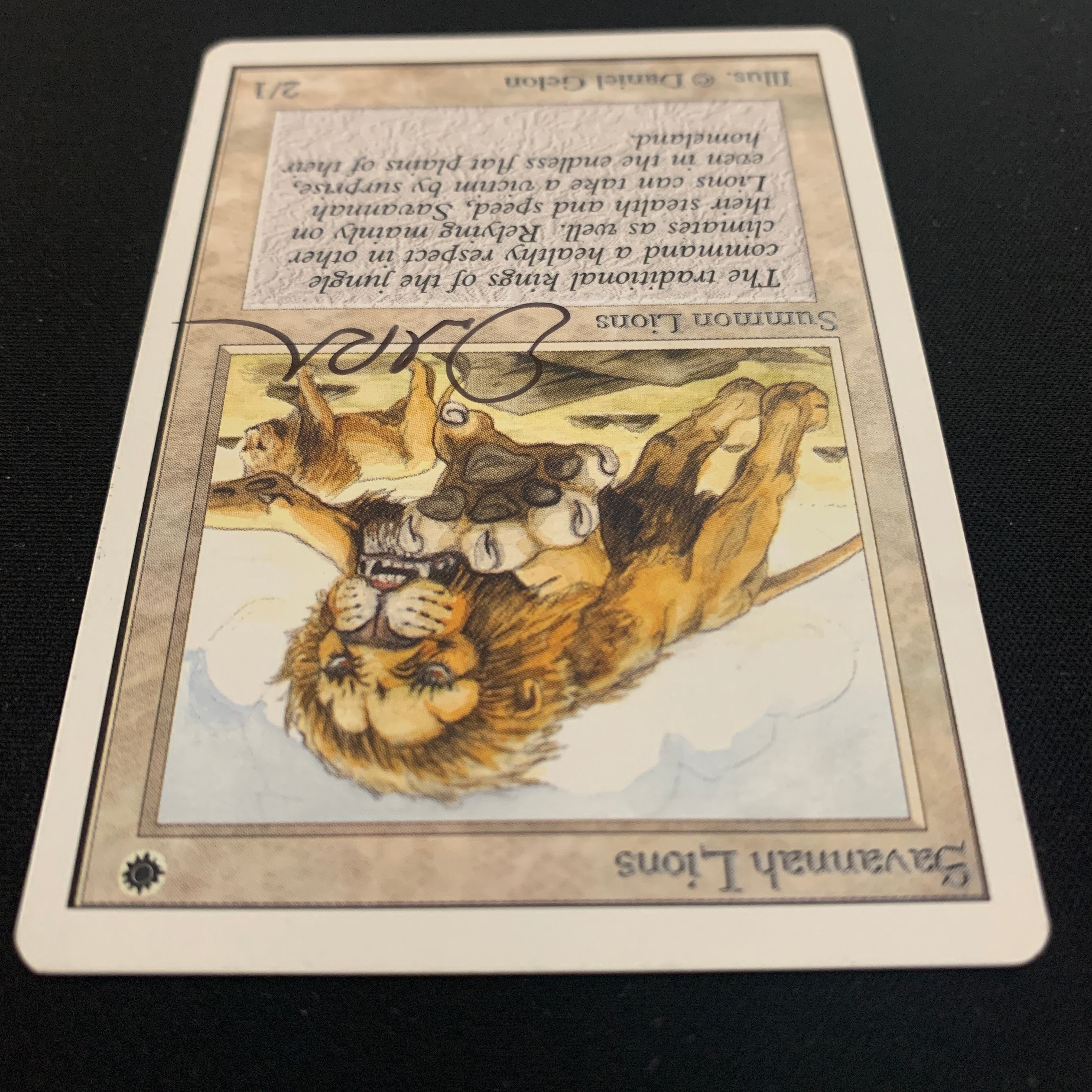MTG Singles - Savannah Lions - Unlimited -