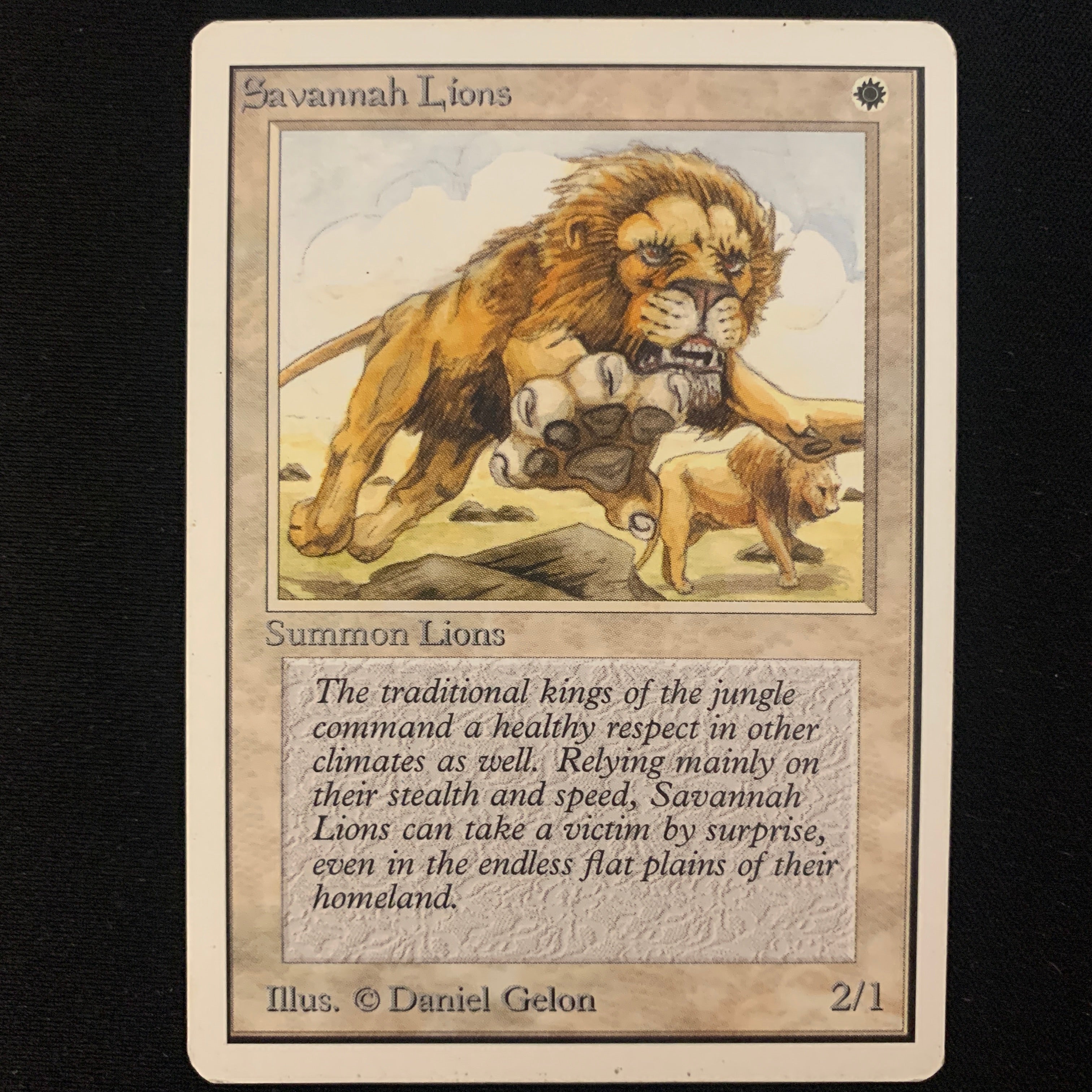 MTG Singles - Savannah Lions - Unlimited -