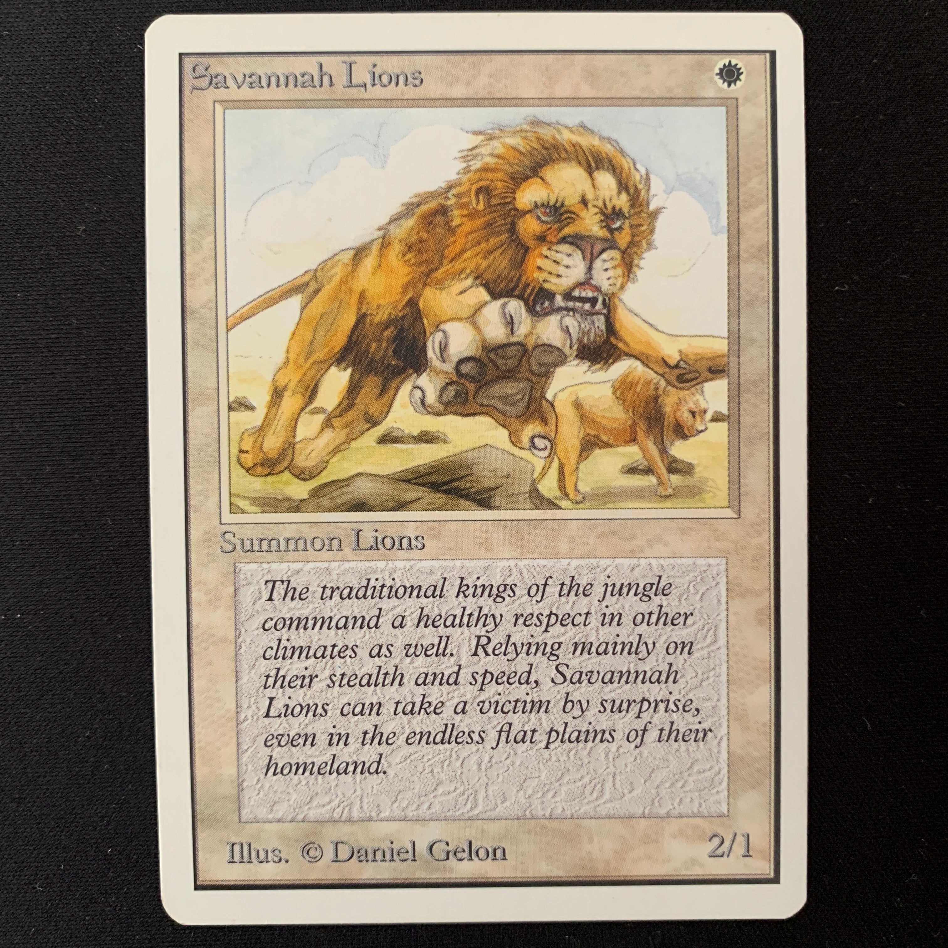MTG Singles - Savannah Lions - Unlimited -