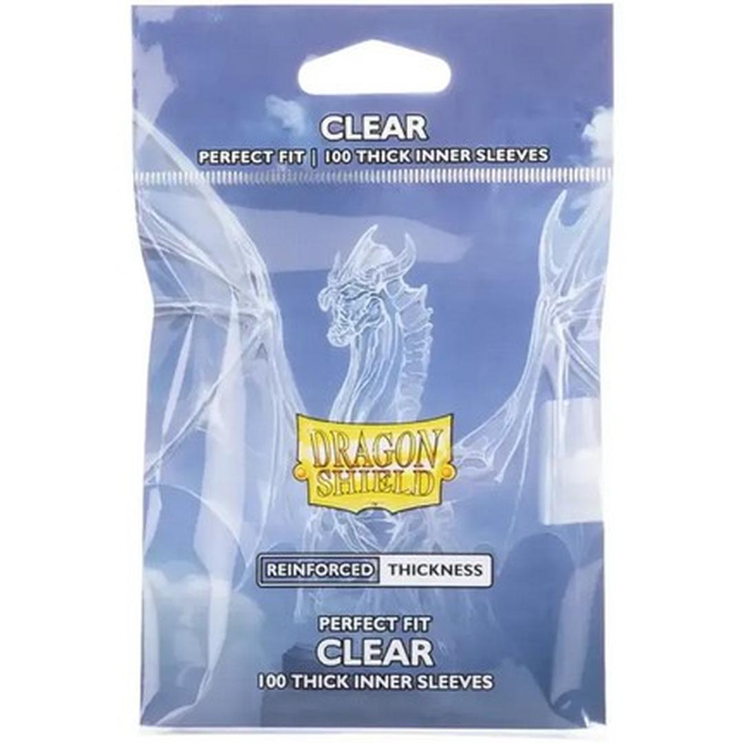 Gaming Supplies - Dragon Shield Perfect Fit Reinforced Thickness - Clear
