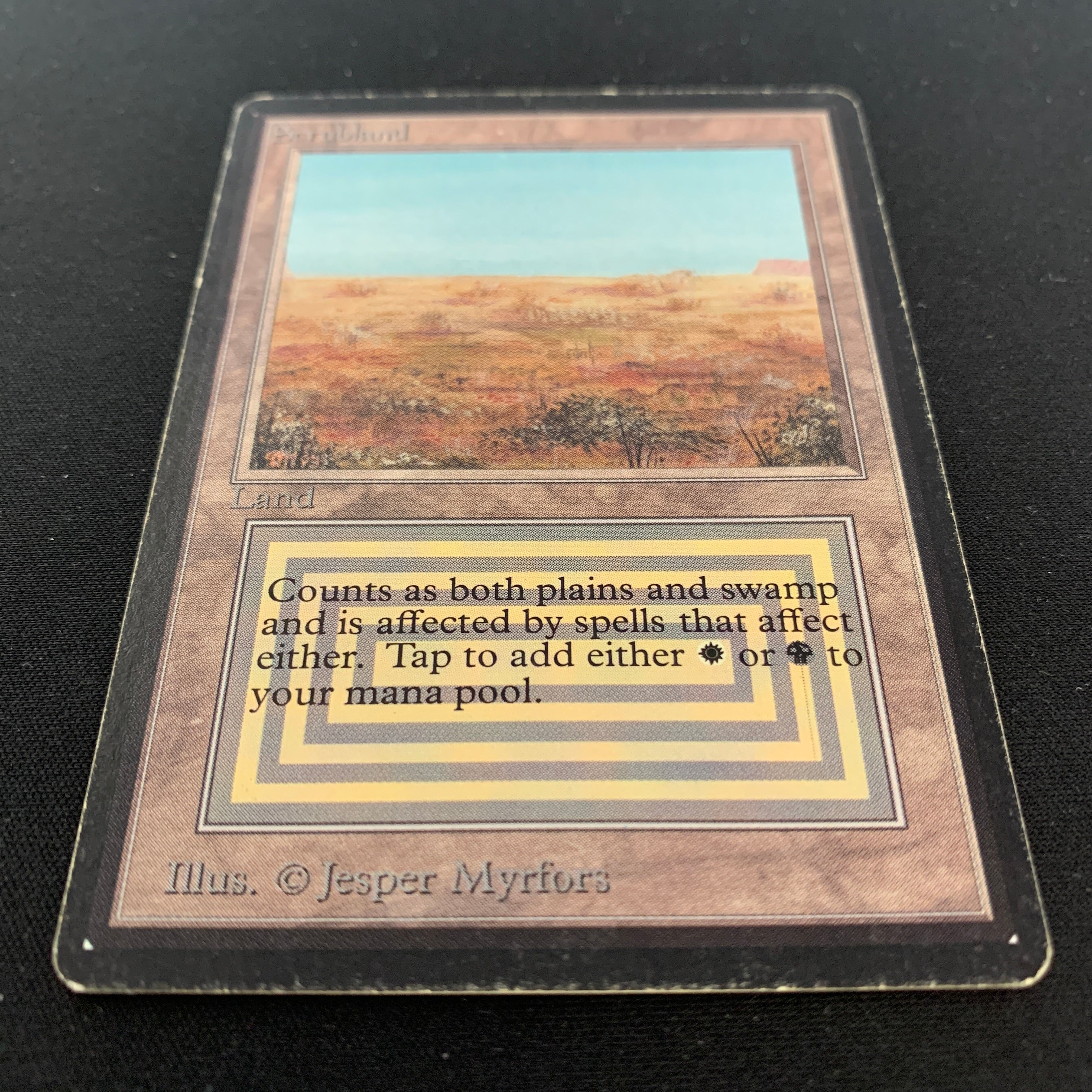 MTG Singles - Scrubland - Beta -