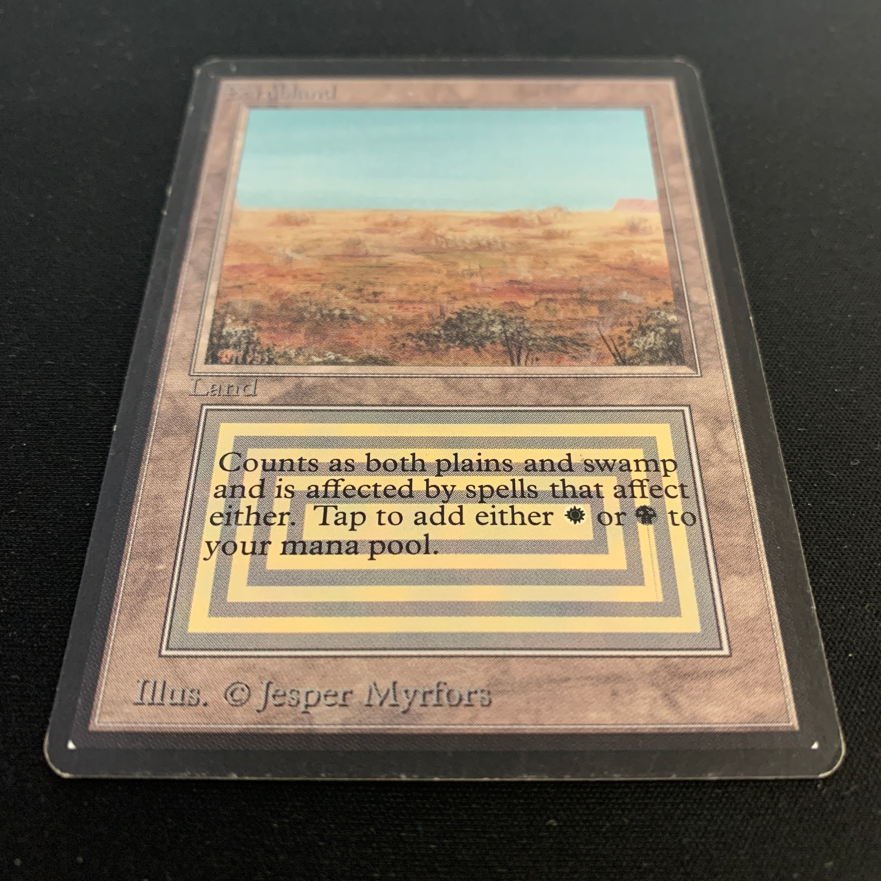 MTG Singles - Scrubland - Beta -