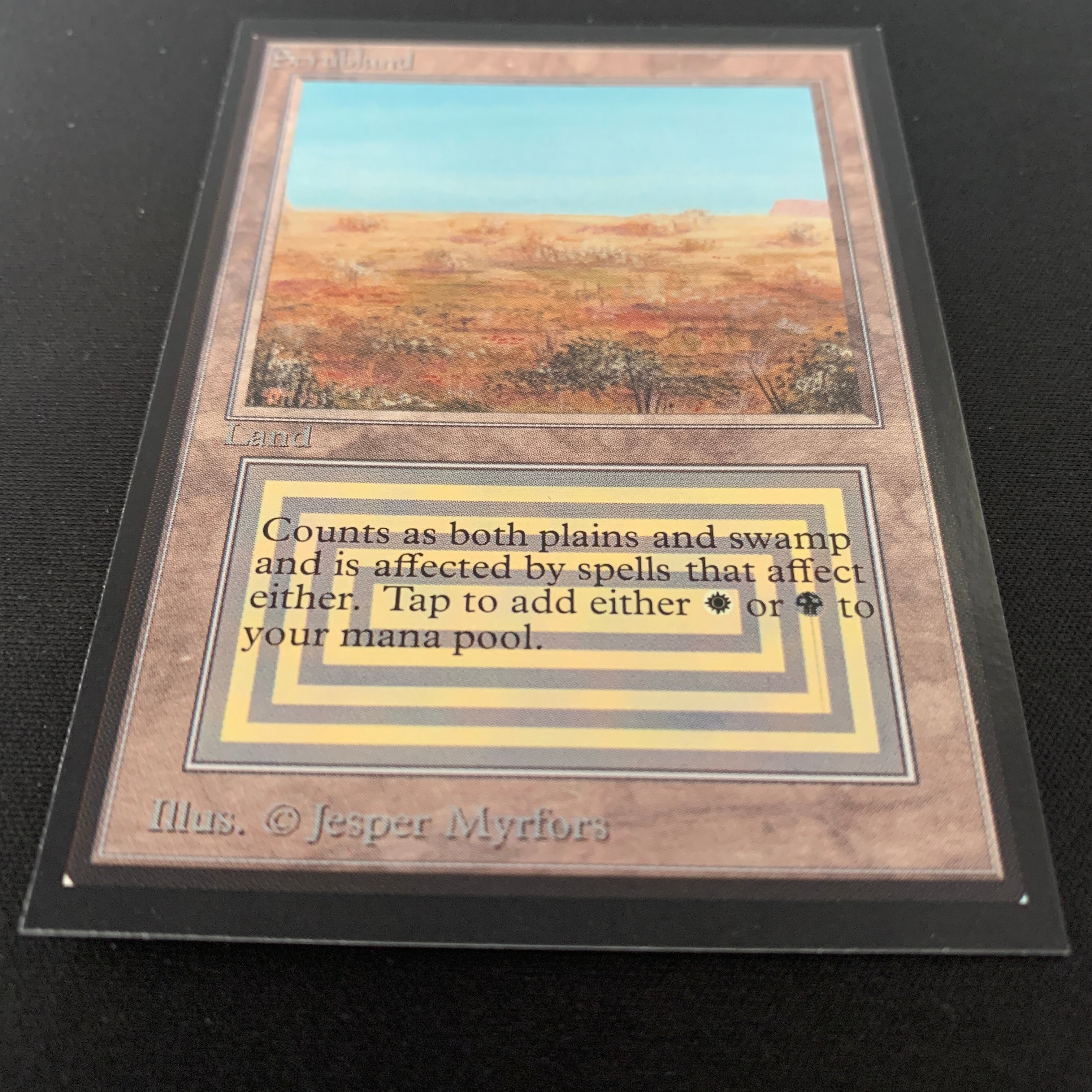 MTG Singles - Scrubland - International Edition -