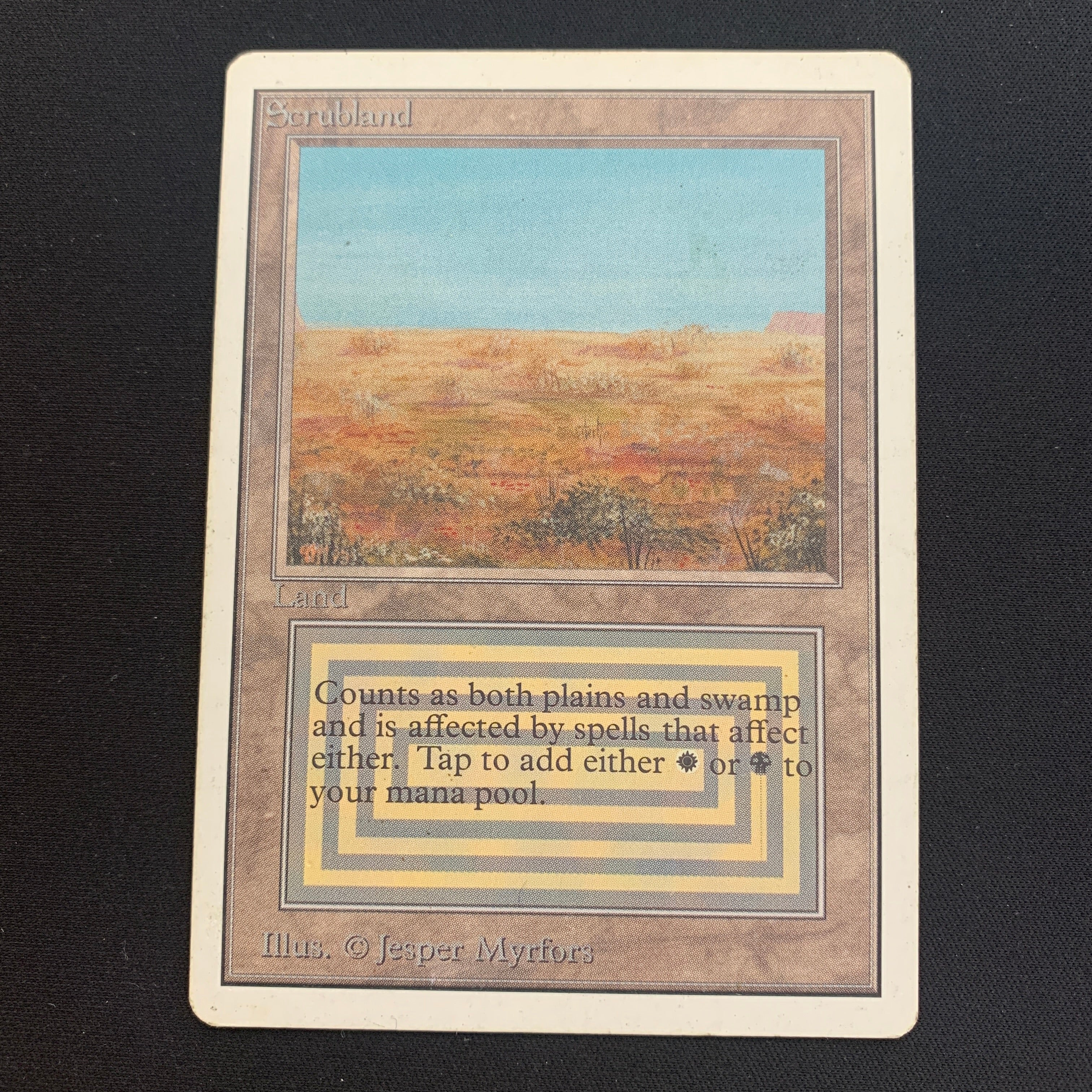 MTG Singles - Scrubland - Unlimited -
