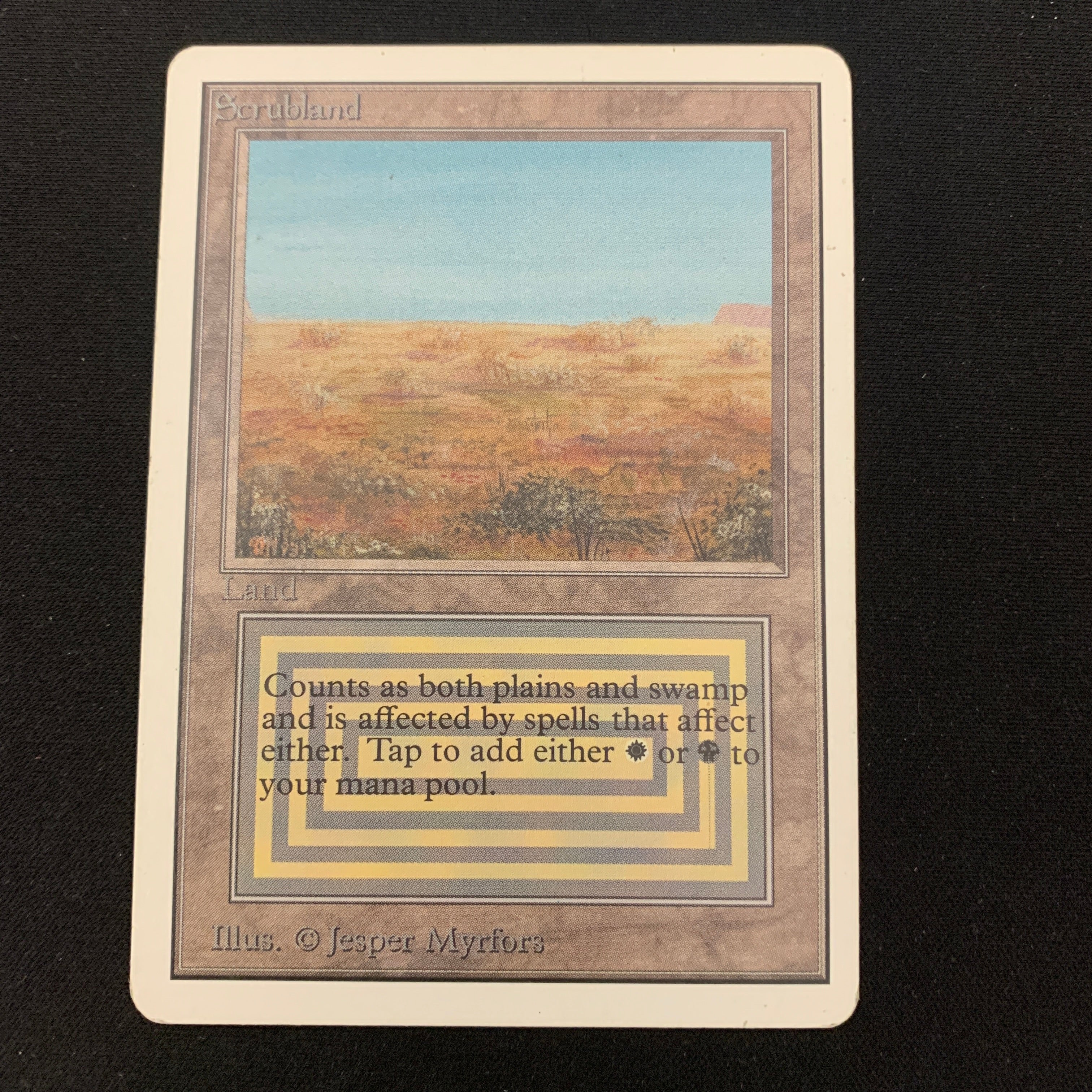 MTG Singles - Scrubland - Unlimited -