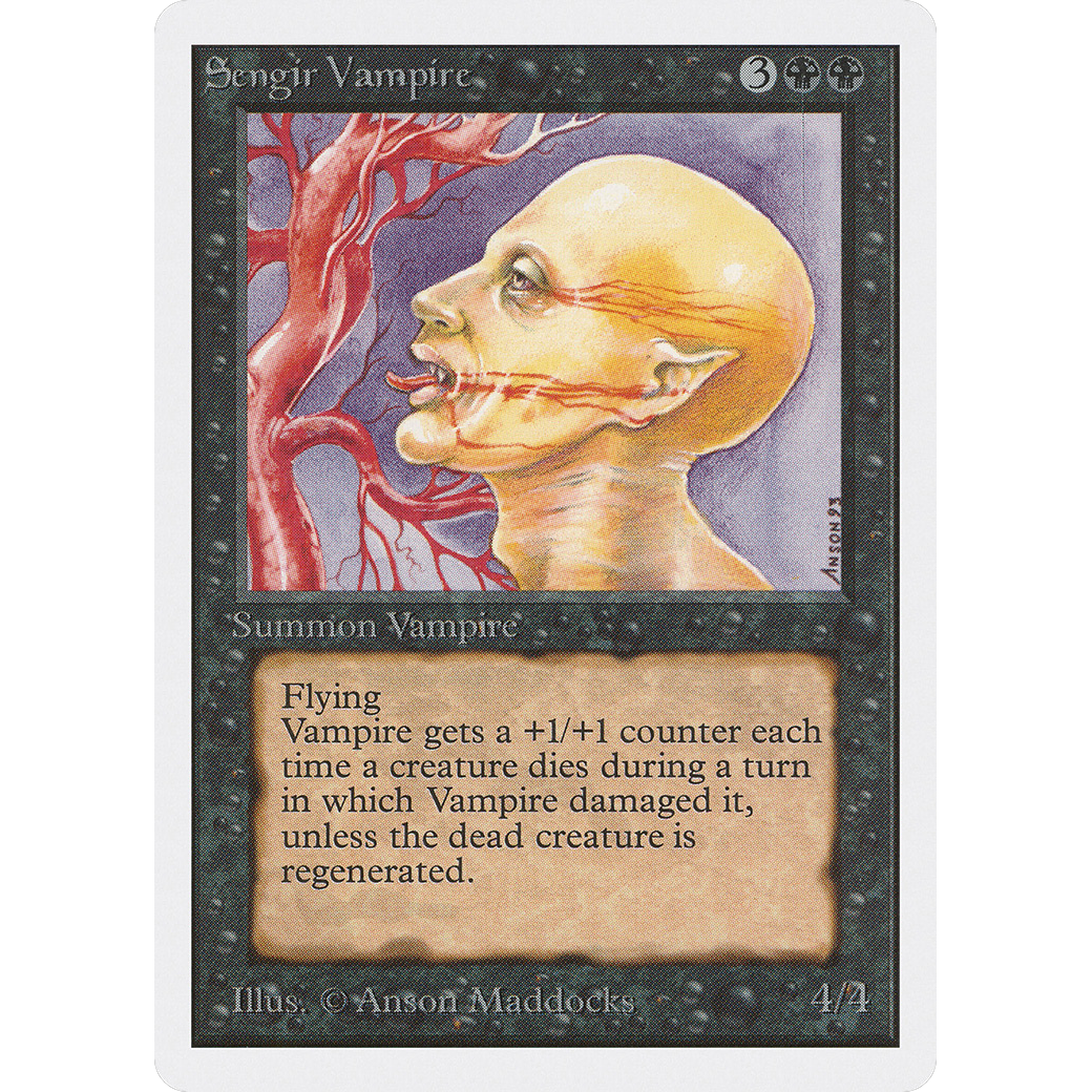 MTG Singles - Sengir Vampire - Unlimited - NM