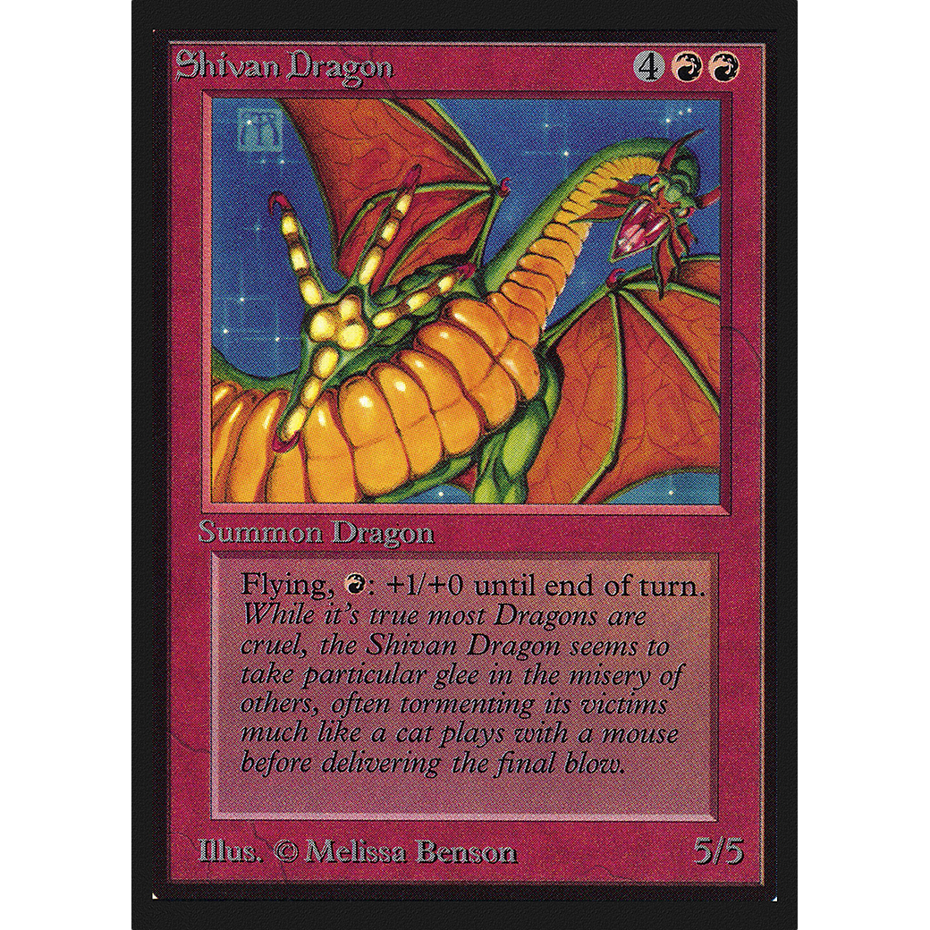MTG Singles - Shivan Dragon - Collectors' Edition - NM