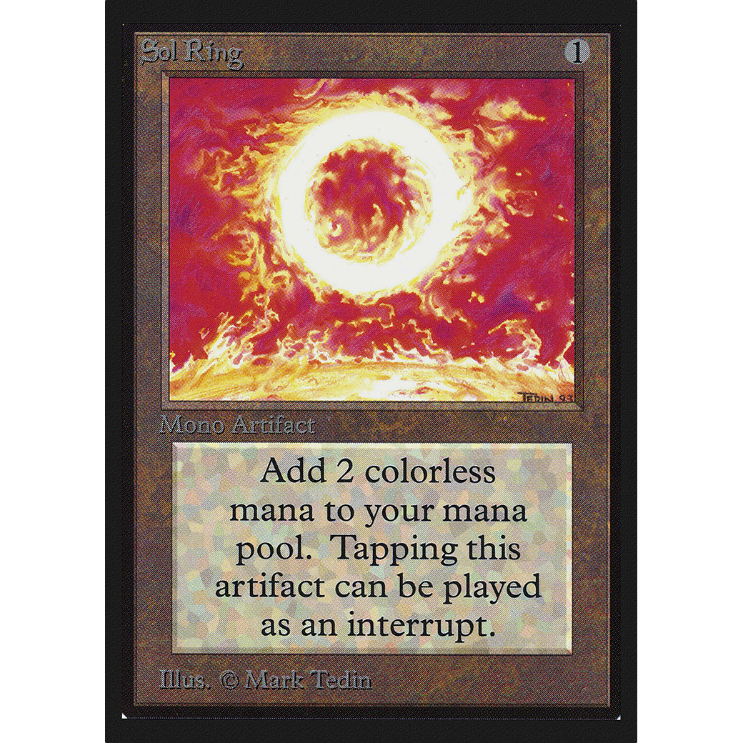 MTG Singles - Sol Ring - International Edition - NM