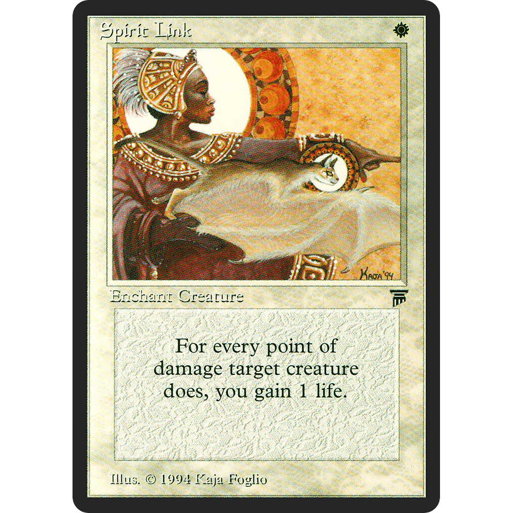 MTG Singles - Spirit Link - Legends - NM