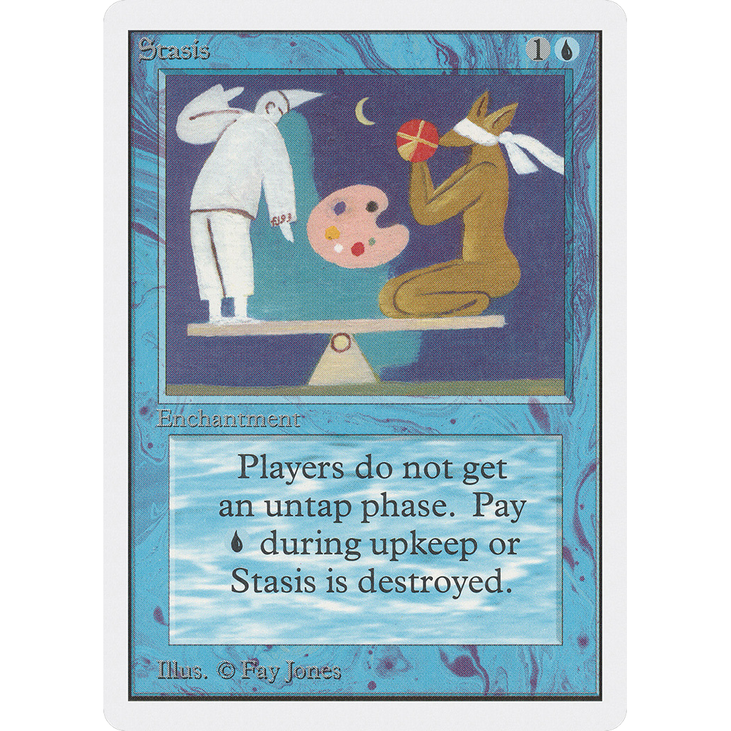 MTG Singles - Stasis - Unlimited - NM