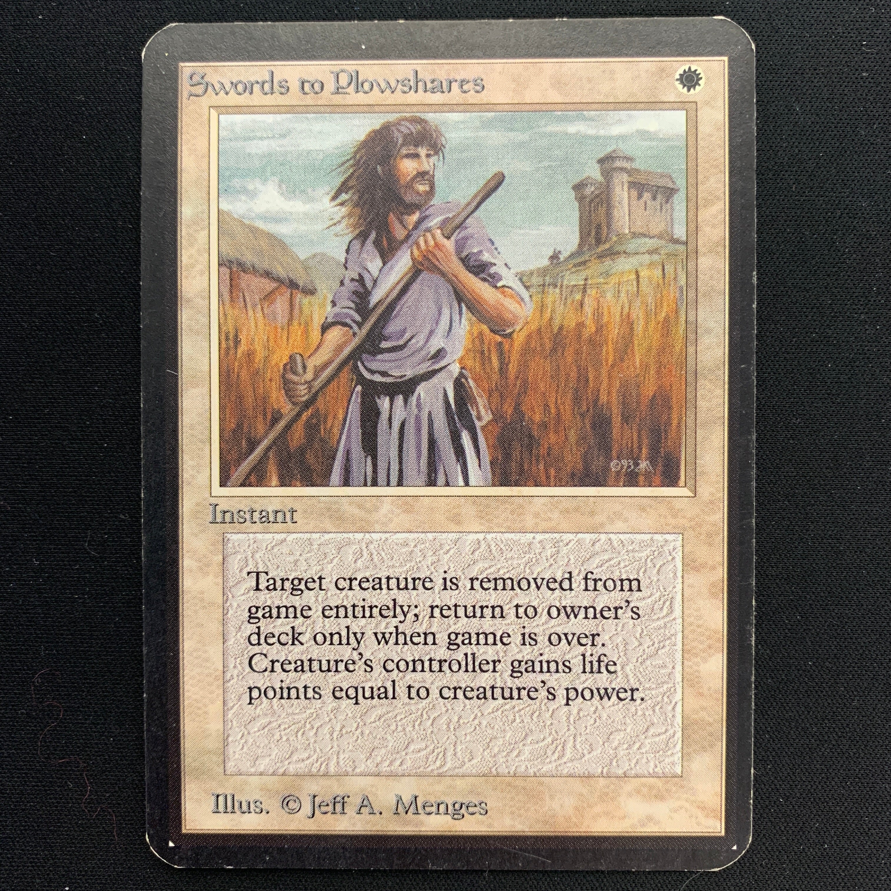 MTG Singles - Swords to Plowshares - Alpha -