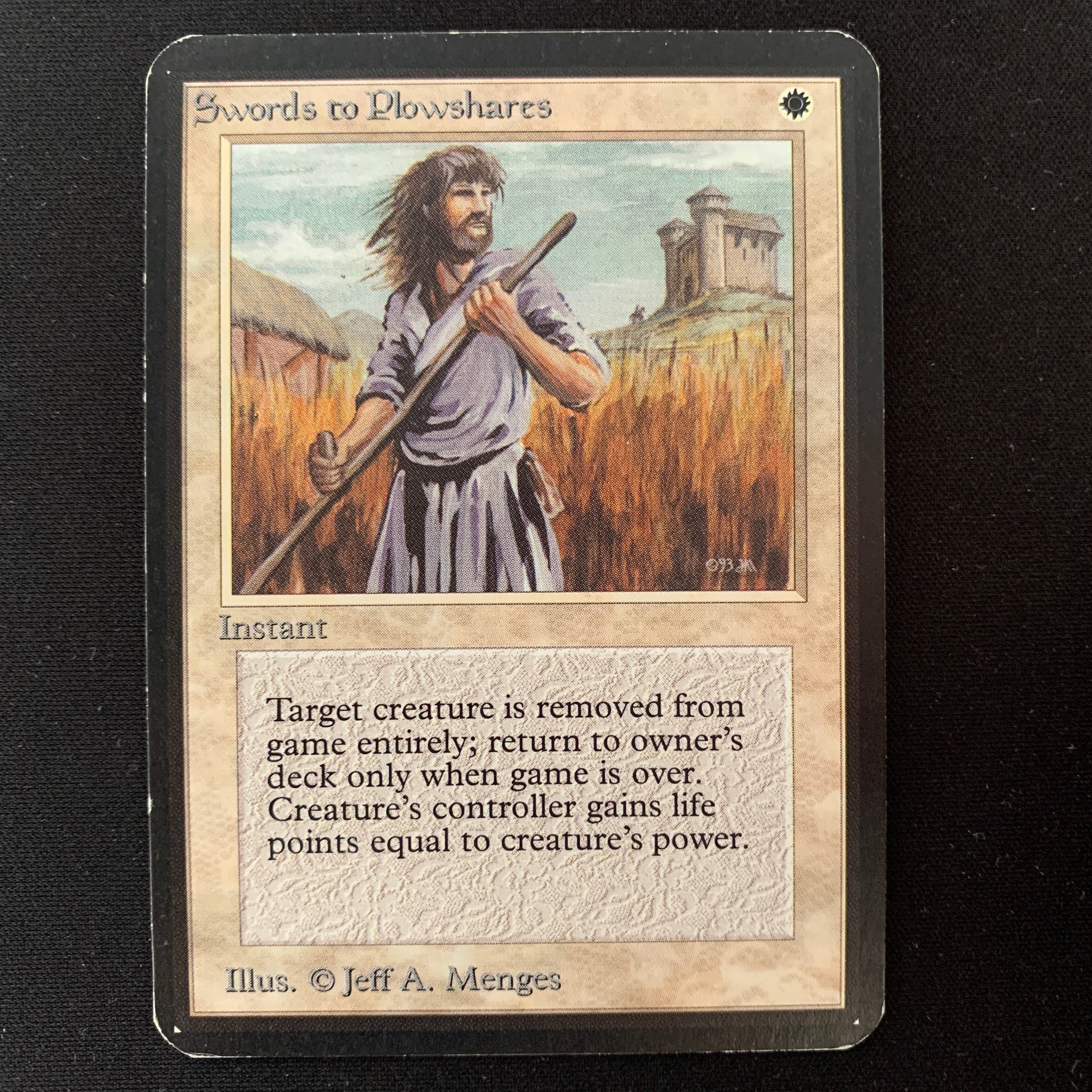 MTG Singles - Swords to Plowshares - Alpha -