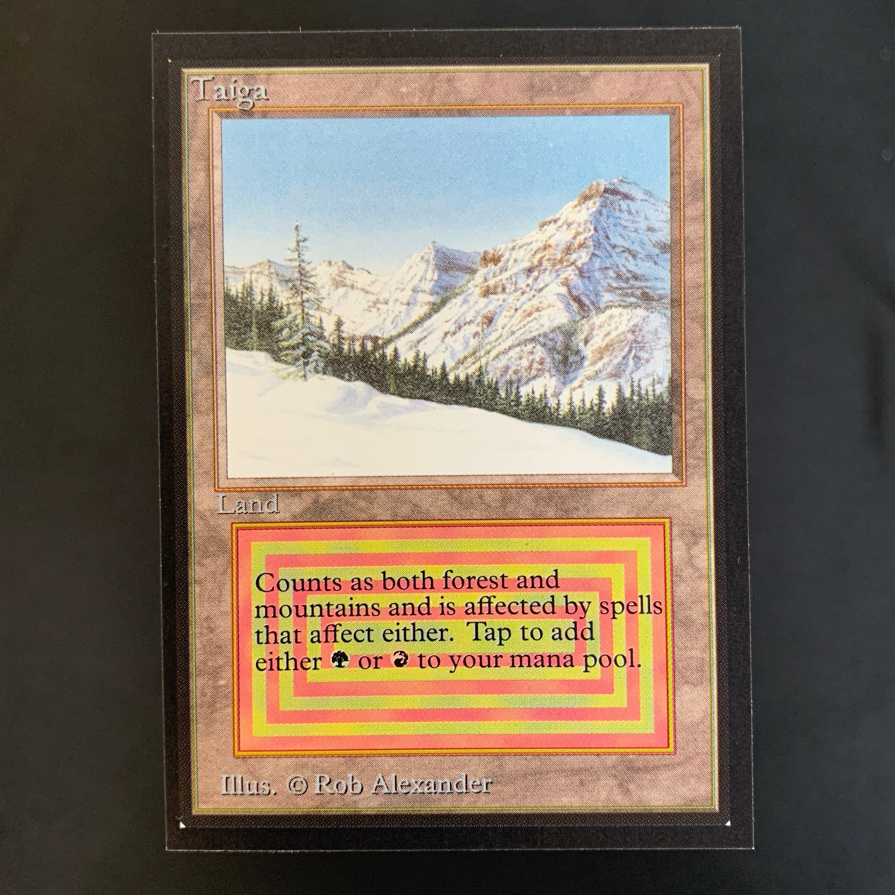 MTG Singles - Taiga - Collectors' Edition -