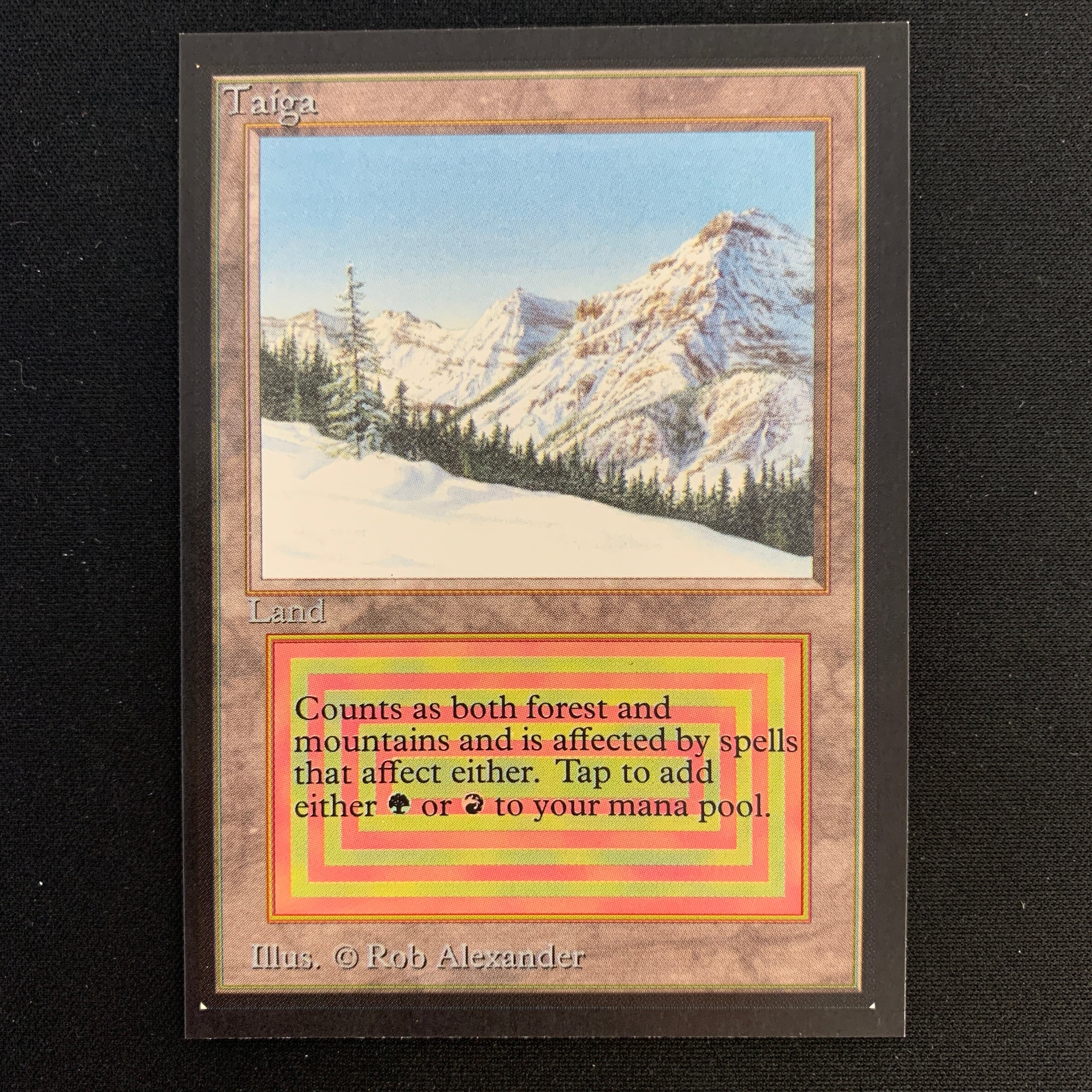 MTG Singles - Taiga - Collectors' Edition -