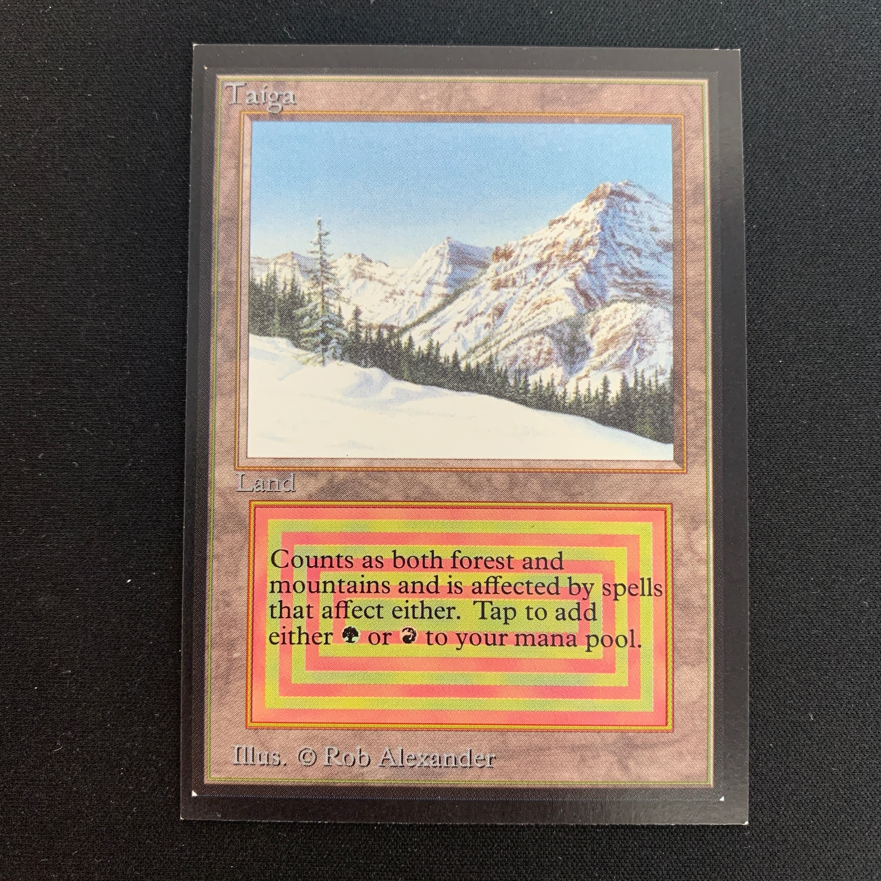 MTG Singles - Taiga - Collectors' Edition -