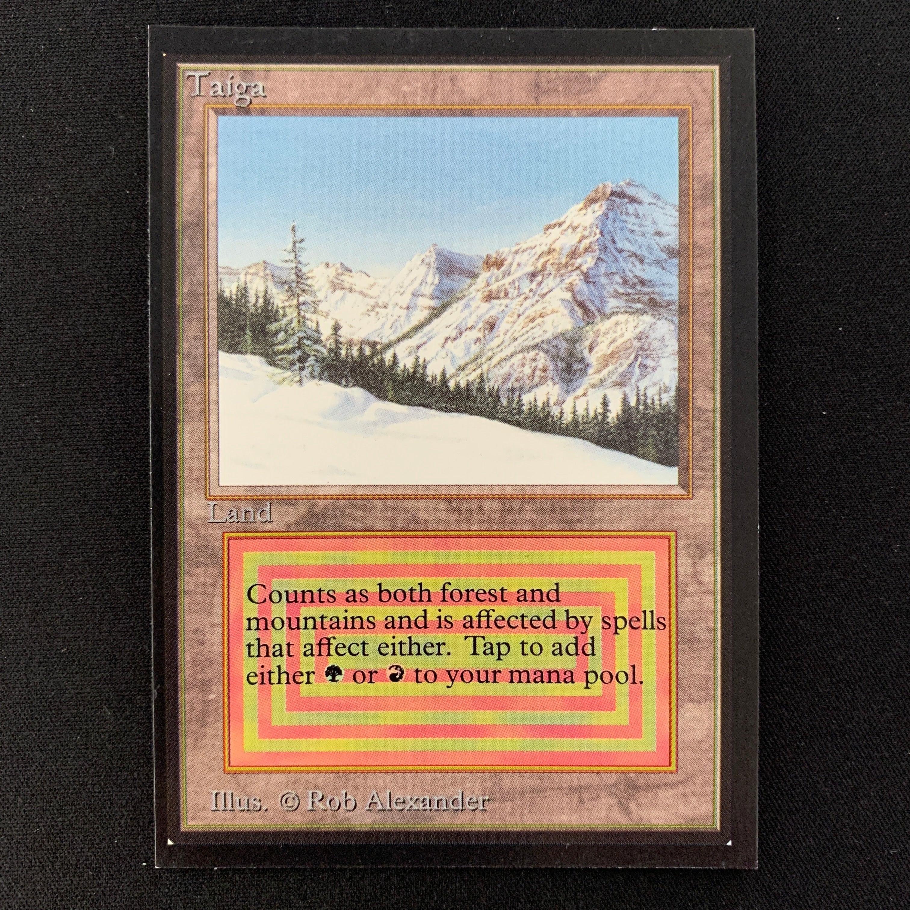 MTG Singles - Taiga - Collectors' Edition -
