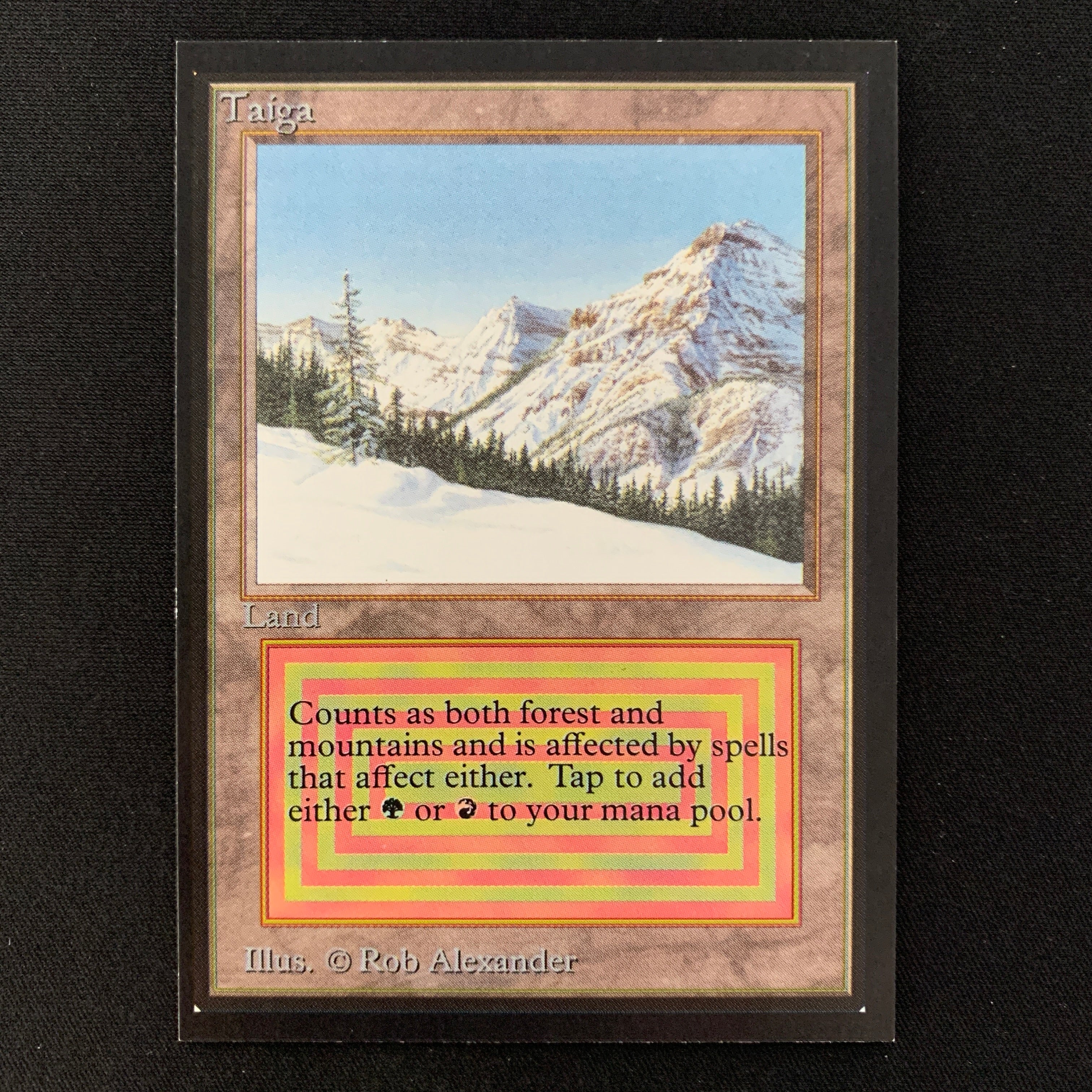 MTG Singles - Taiga - Collectors' Edition -