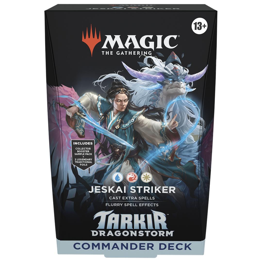 tarkir dragonstorm mtg collector booster box Tarkir: Dragonstorm Commander Deck Jeskai Striker
