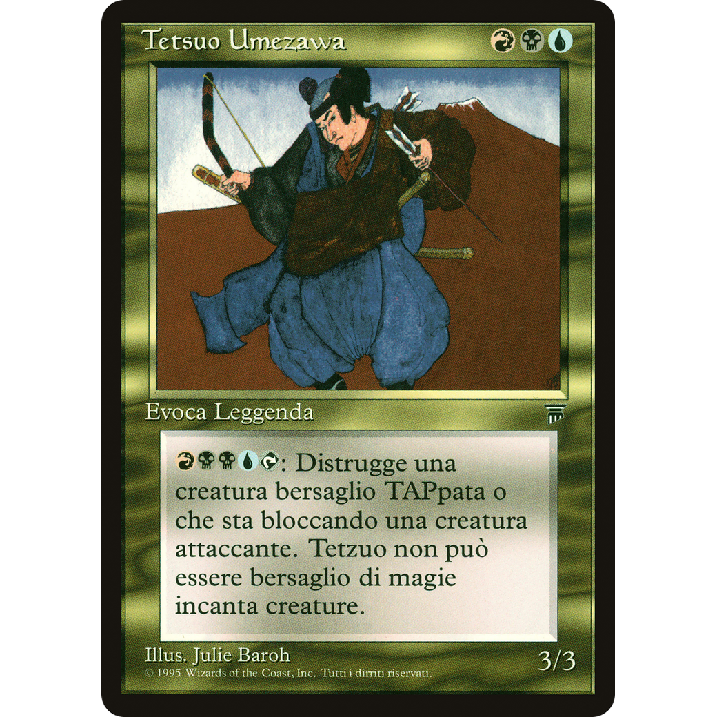 MTG Singles - Tetsuo Umezawa - Legends Italian - NM